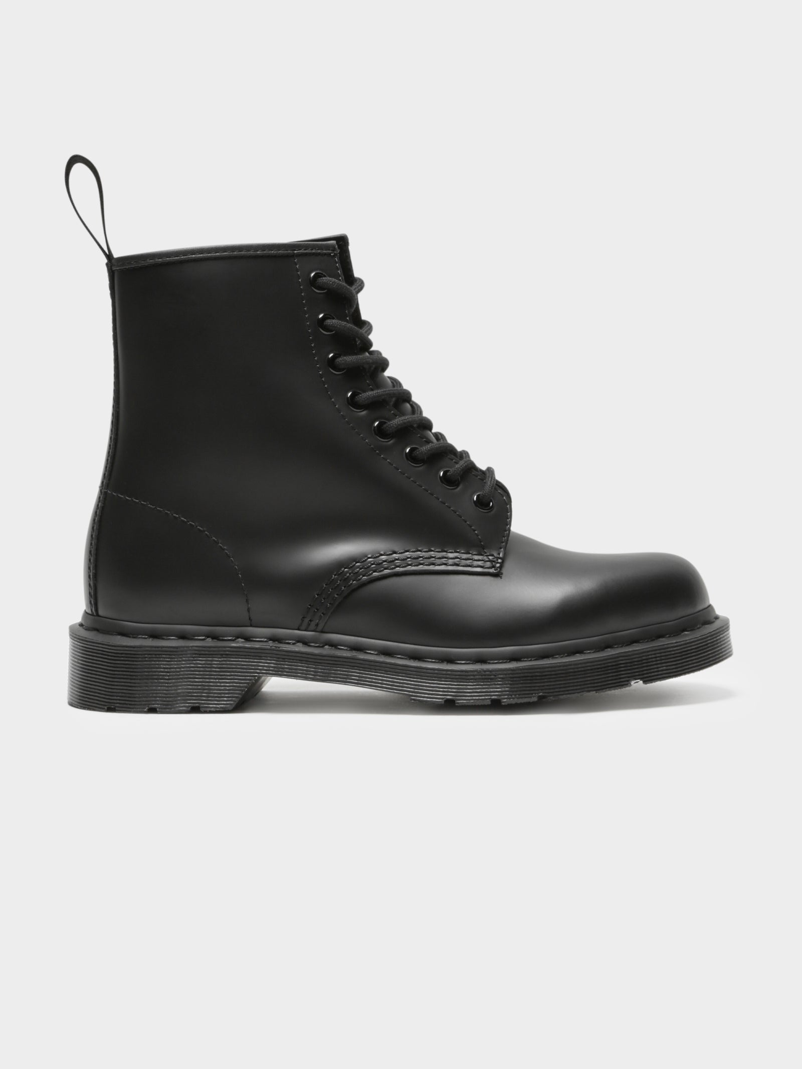 Dr martens Unisex 1460 Mono Boots in Black Black Glue Store