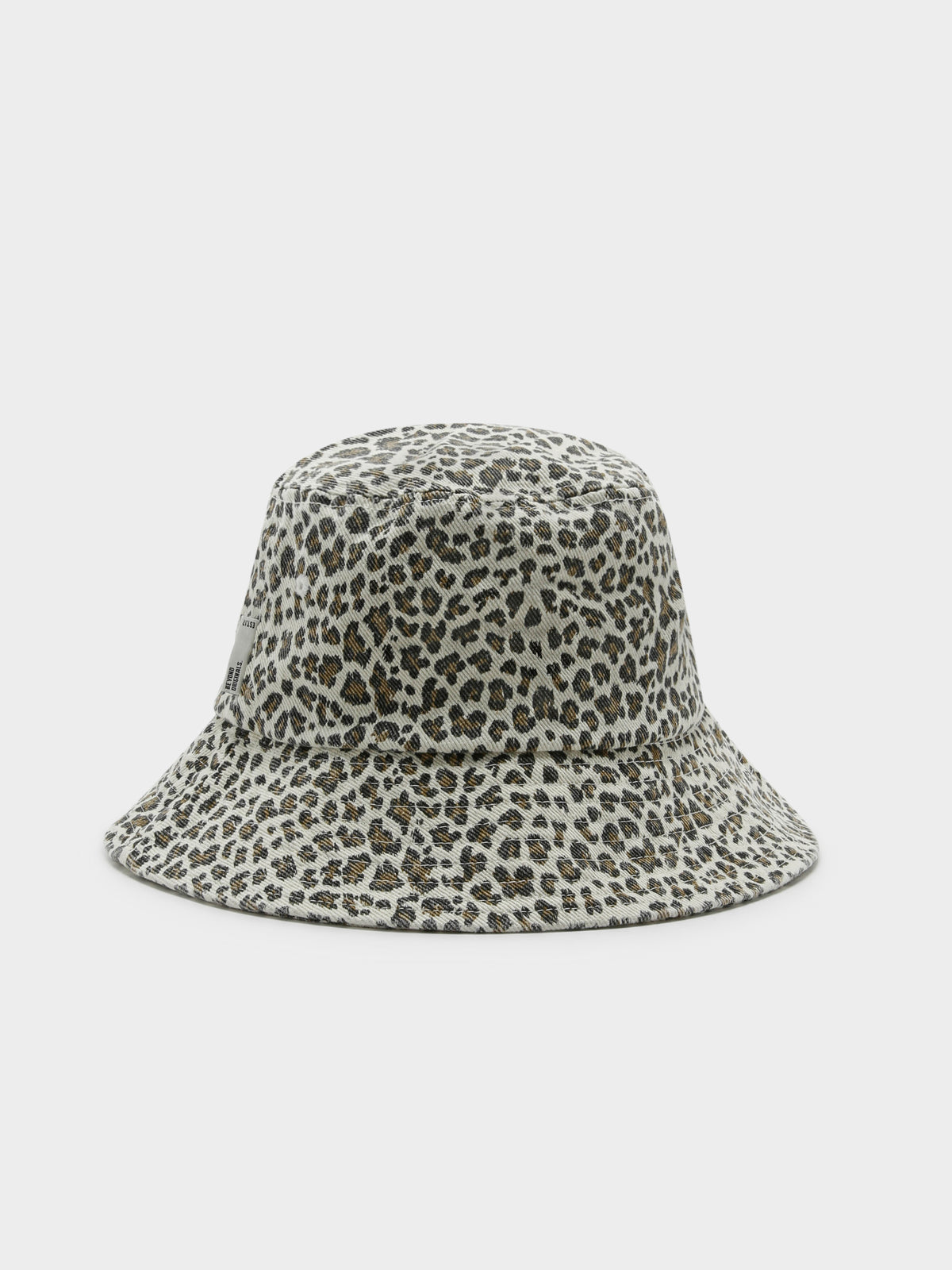 Beyond Her Leopard Bucket Hat in Multi | Washed Leopard