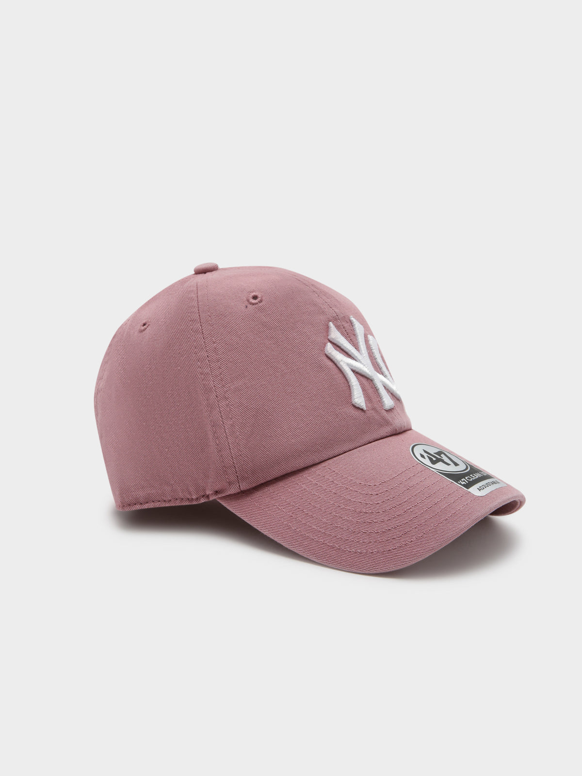 47 Brand New York Yankees 47 Clean Up Cap in Mauve | Mauve