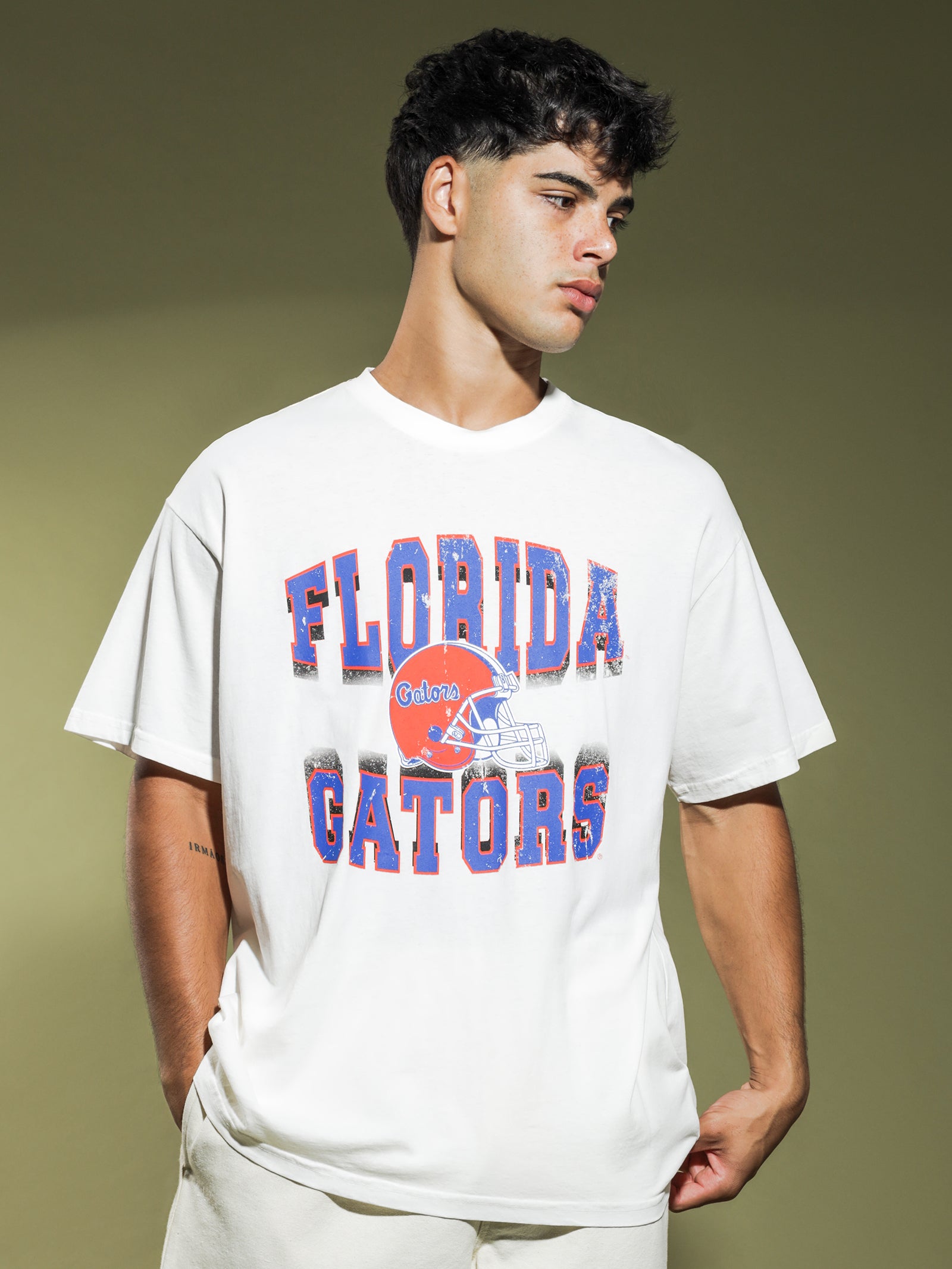 Florida Vintage Champs T-Shirt in White - Glue Store