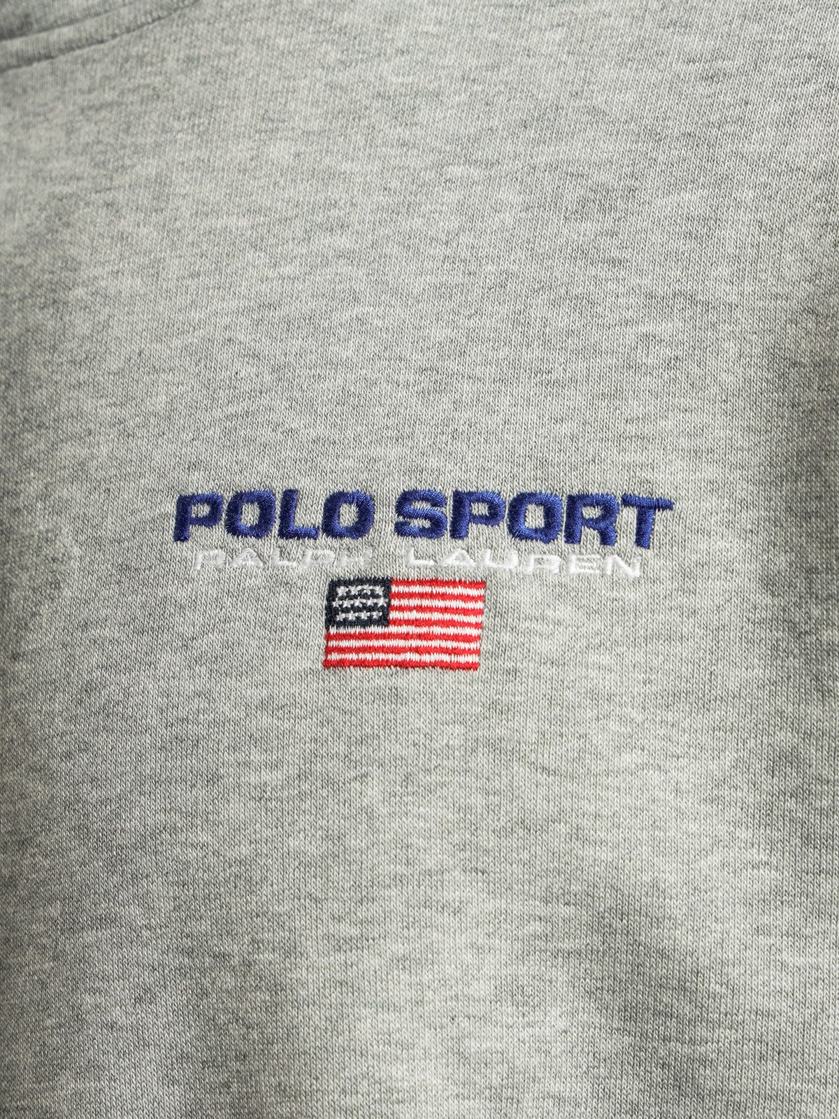 Polo Ralph Lauren Logo Print Hoodie in Andover Heather | Grey