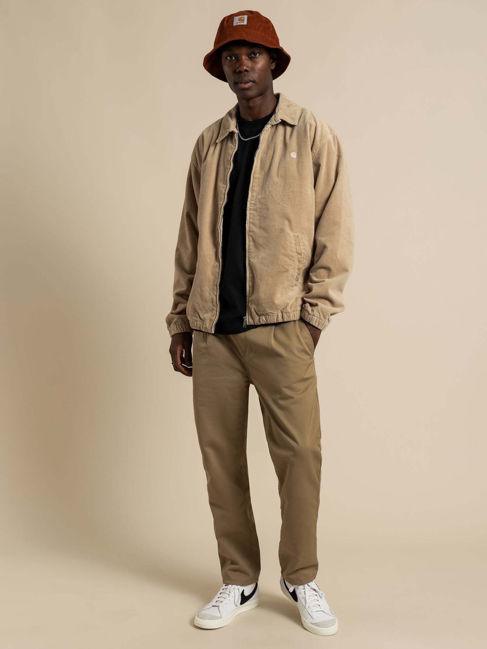 Madison Corduroy Jacket in Beige