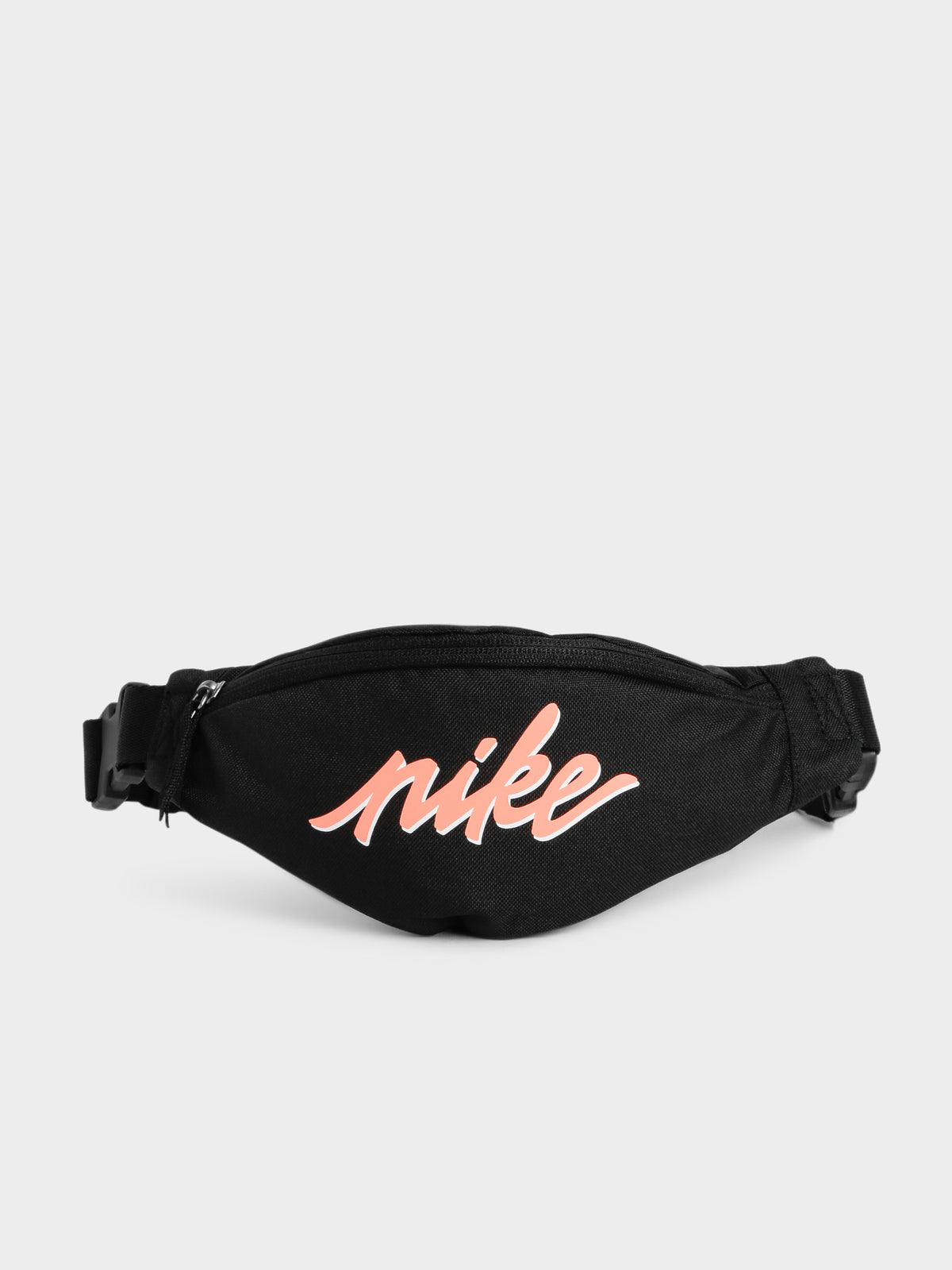 Nike Heritage Hip Pack in Black & Orange | Black/Orange