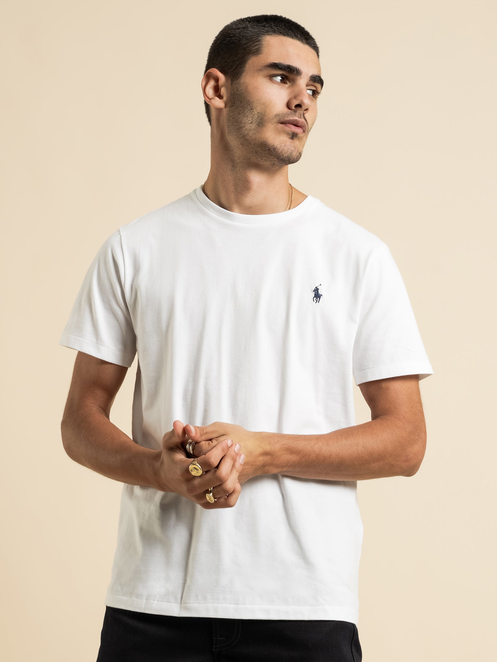 Custom Slim Fit Shirt in White