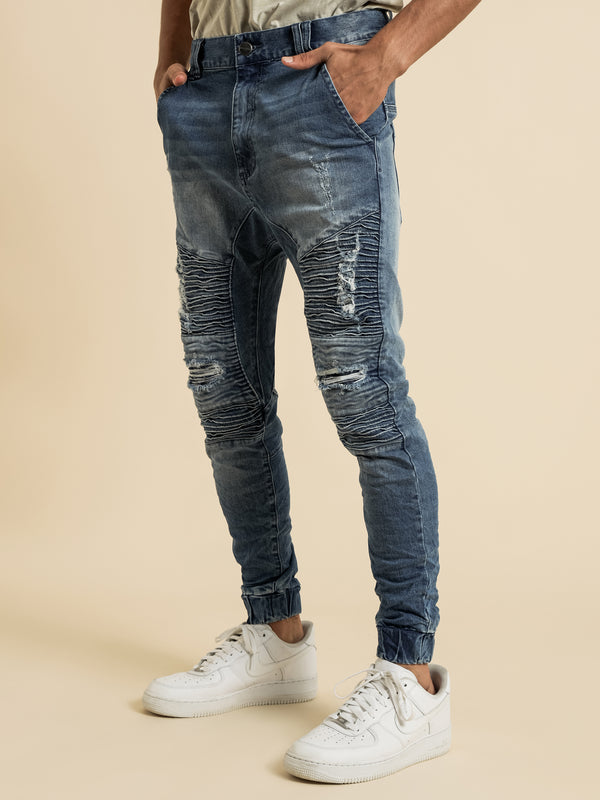 å Hellcat Tight Tapered Jeans in Kentucky Blue Denim Denim | Glue Store