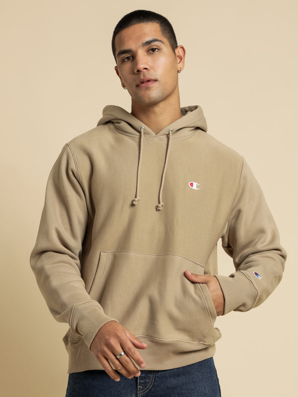 Champion Reverse Weave Hoodie in Country Walnut Walnut | Glue Store