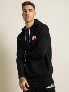 Toce Overhead Hoodie in Black - Glue Store