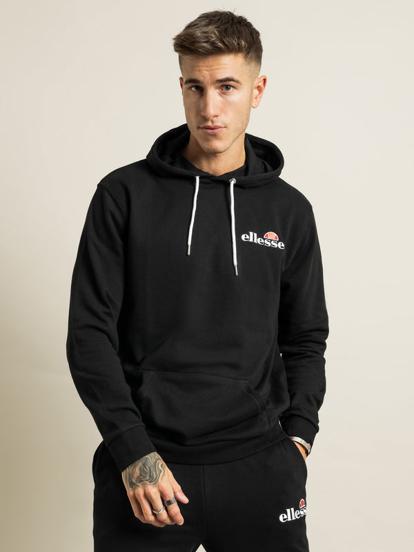 Ellesse Primero Hoodie in Black Black | Glue Store