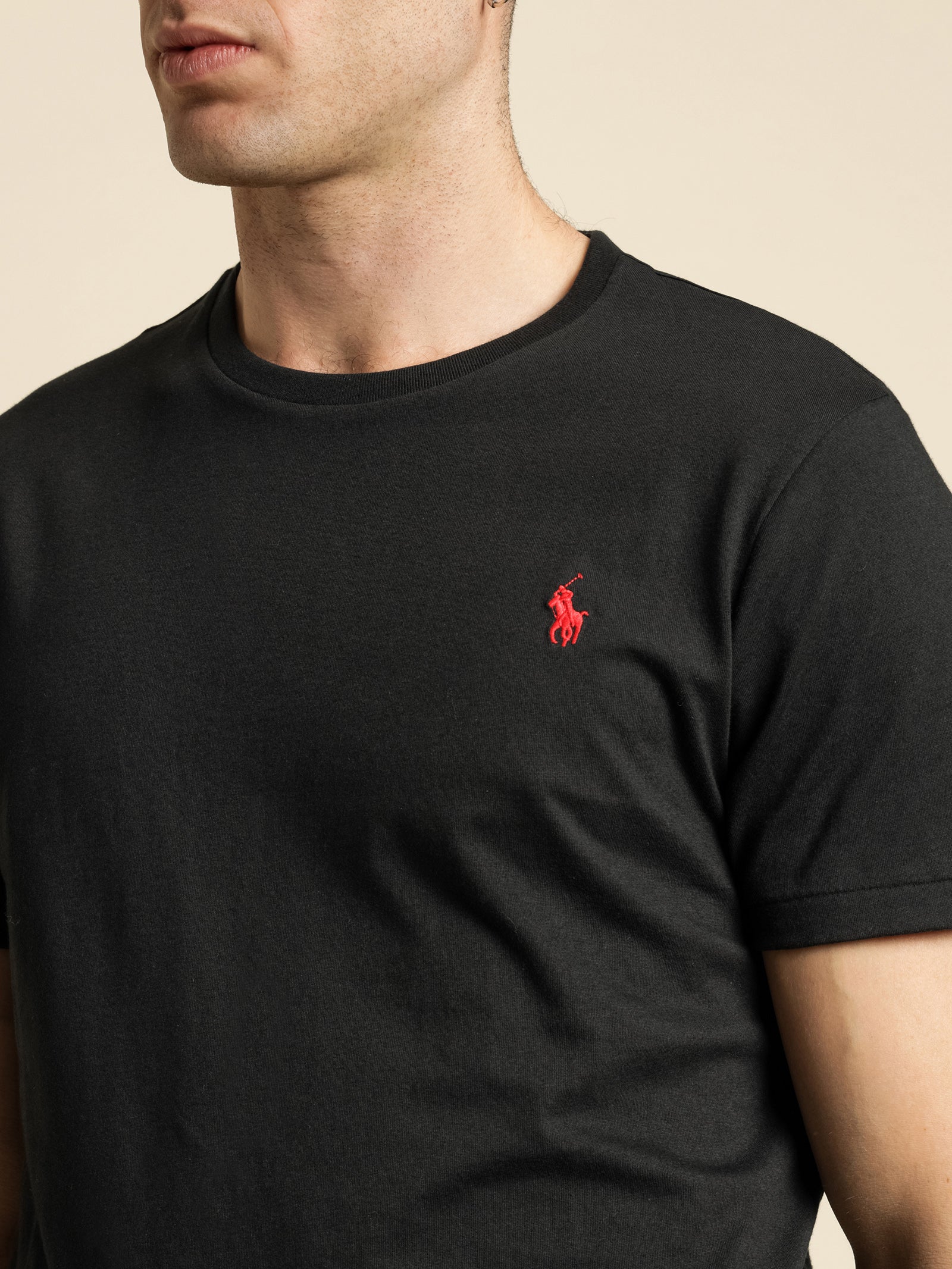 Custom Slim Fit Shirt in Black