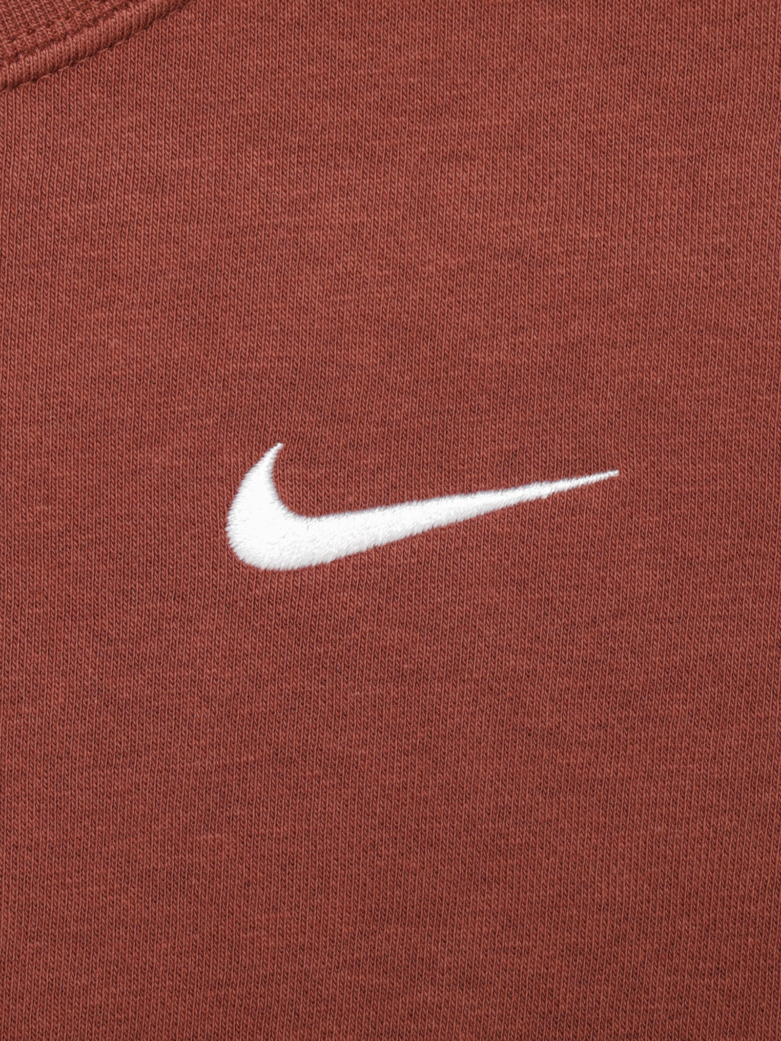 Nike Fleece Crewneck in Dark Poni Red Dark pony/ | Glue Store