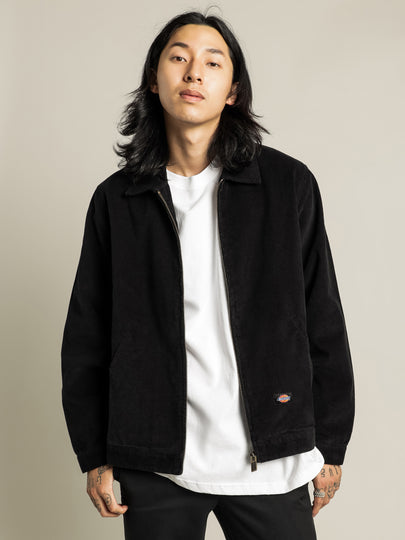 Sonora Corduroy Jacket in Black