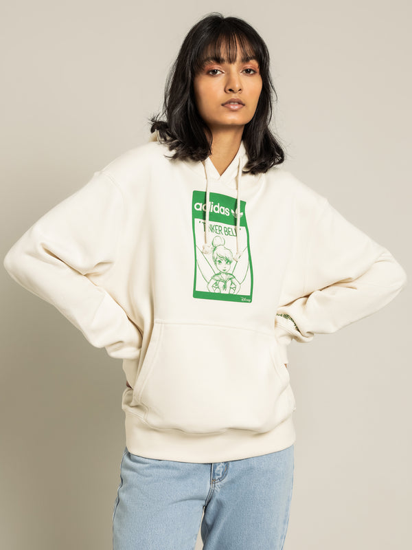 Adidas Tinkerbell Hoodie in Cream Non dyed | Glue Store