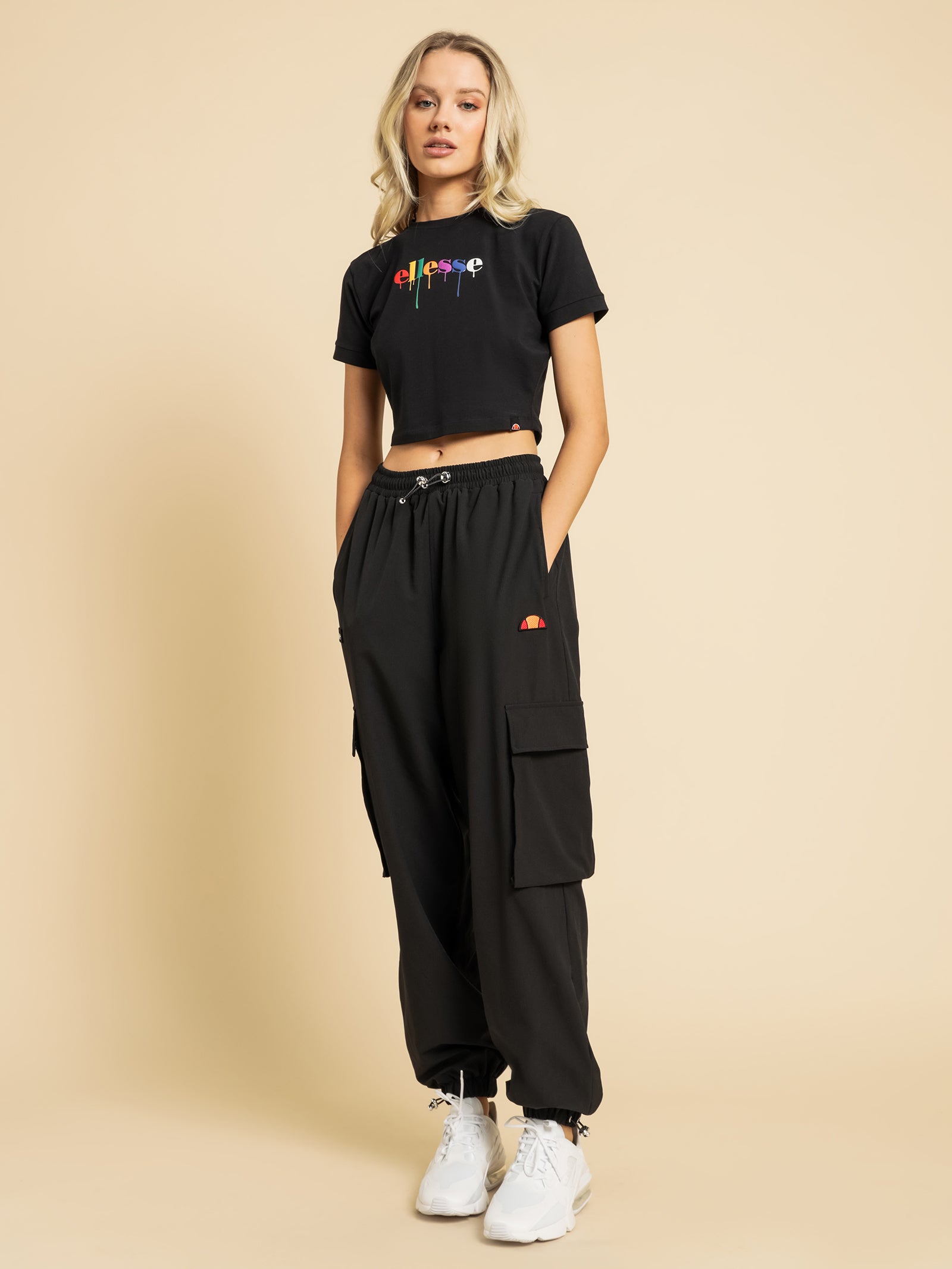 Rosana Track Pants in Black