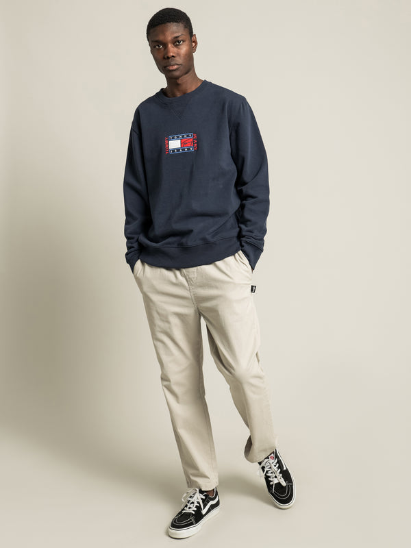 Tommy hilfiger Timeless Tommy Sweatshirt in Navy Navy | Glue Store