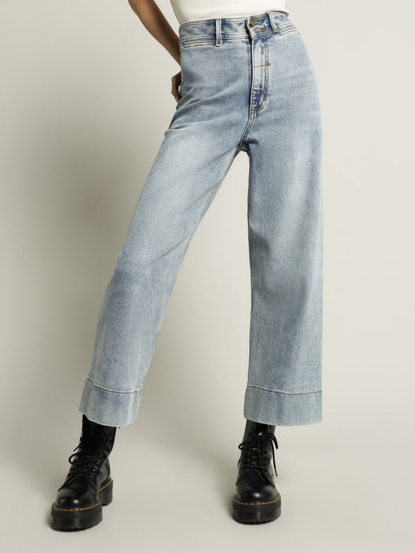 Thrills Belle Stretch Denim Jeans in Aged Blue Aged blue | Glue Store