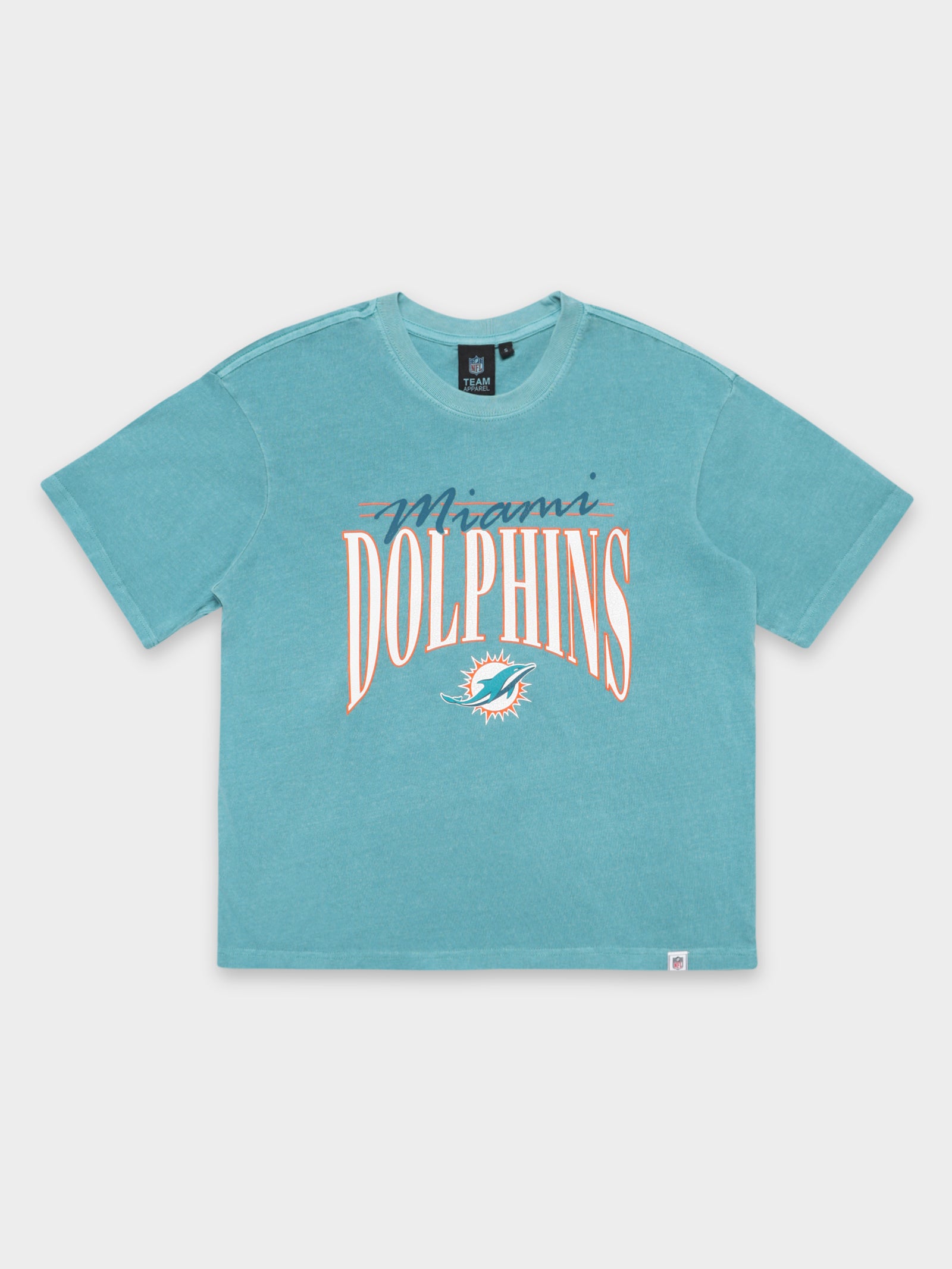 Majestic Miami Dolphins Vintage T-Shirt Tonic Turq