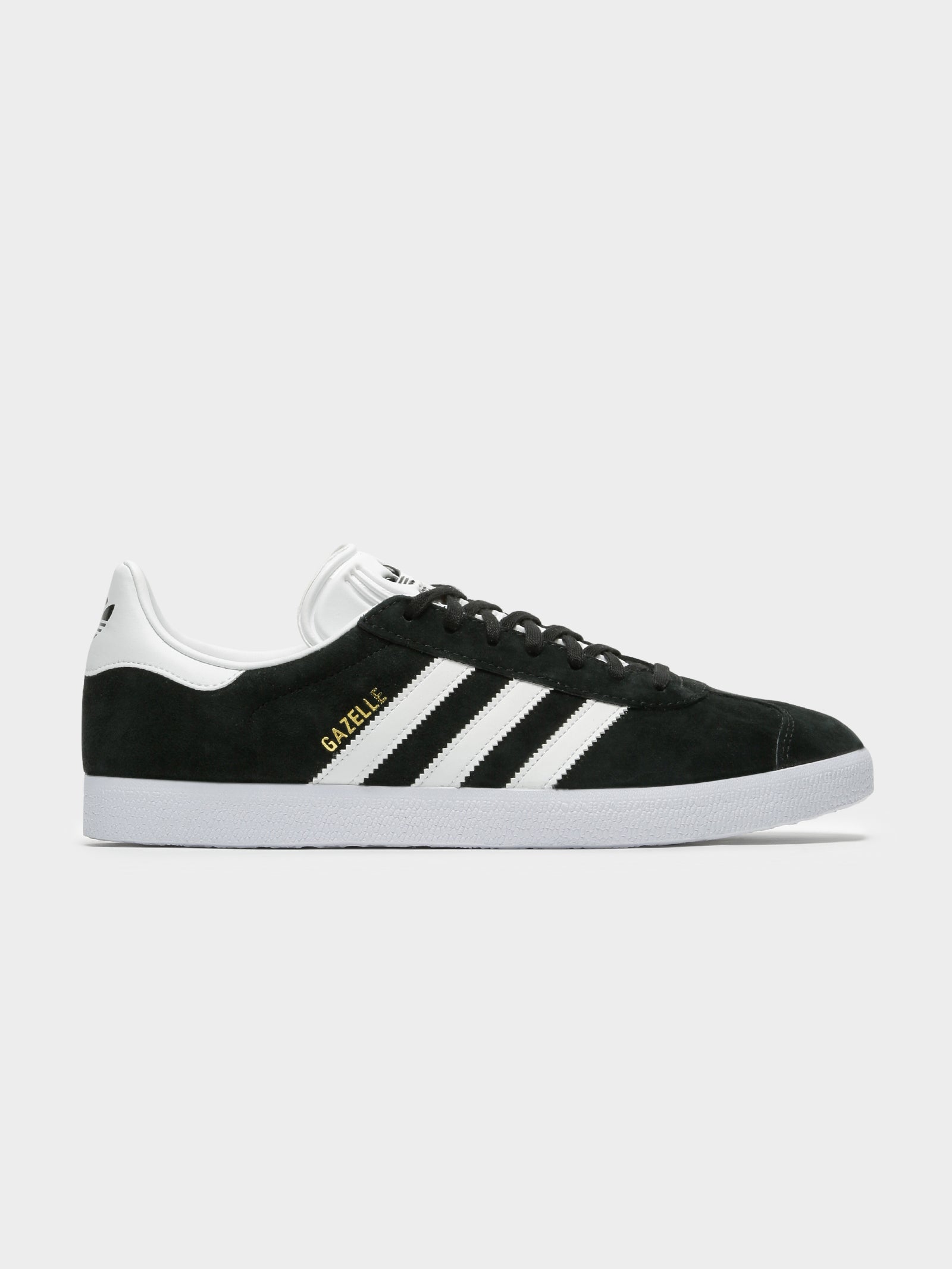 Unisex Gazelle Sneakers in Black & White