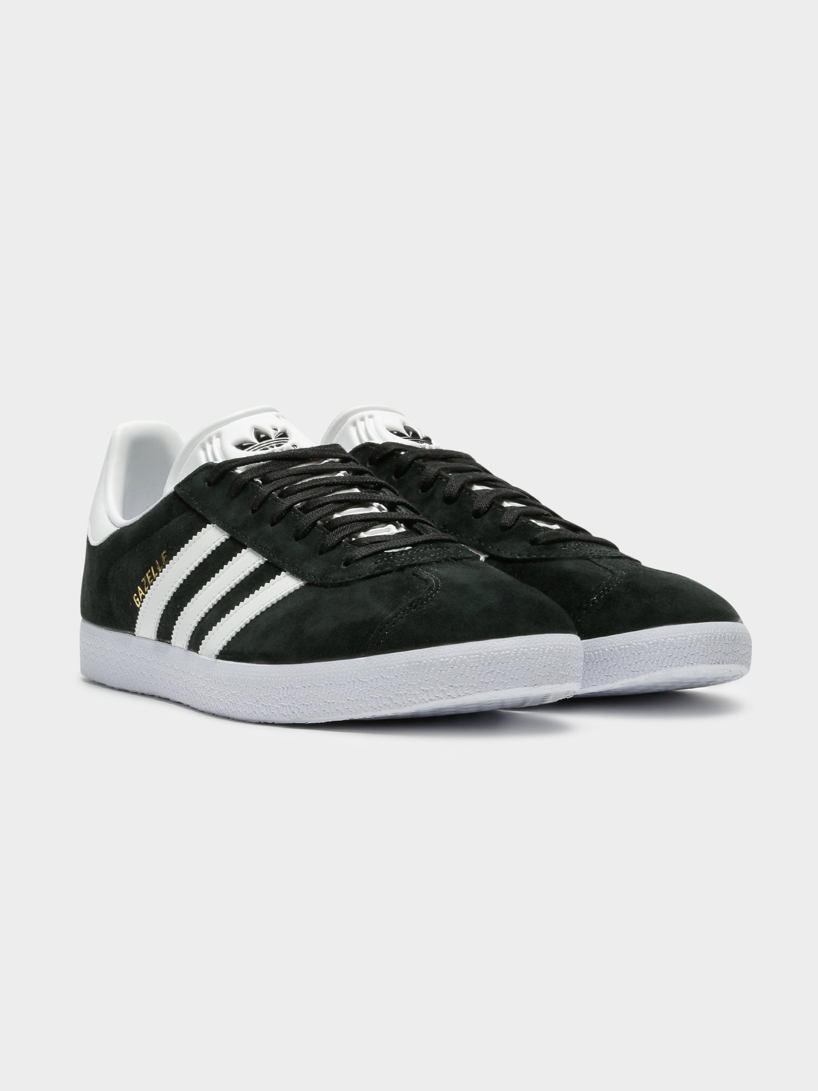 Unisex Gazelle Sneakers in Black & White