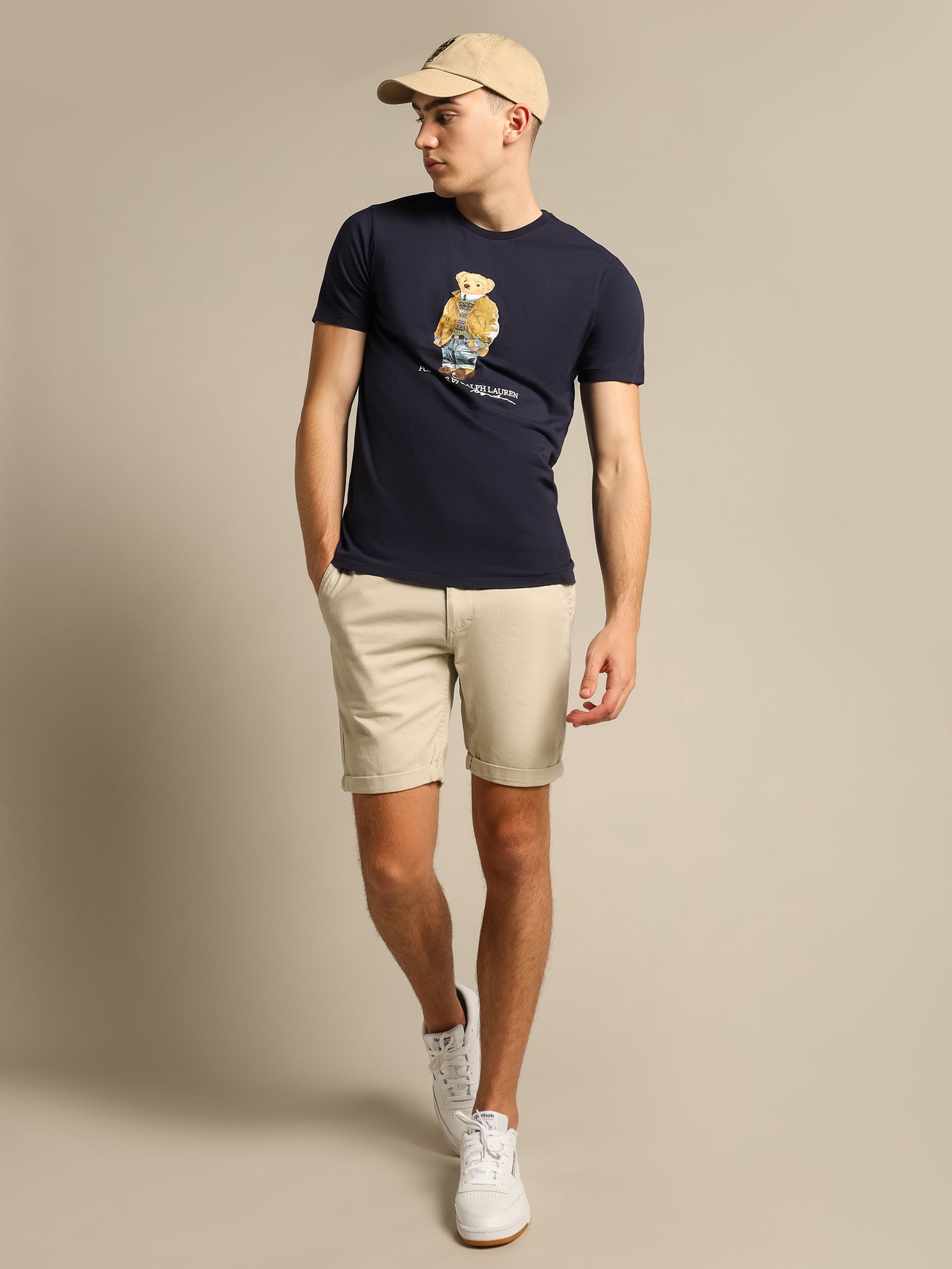 Polo Bear T-Shirt in Cruise Navy