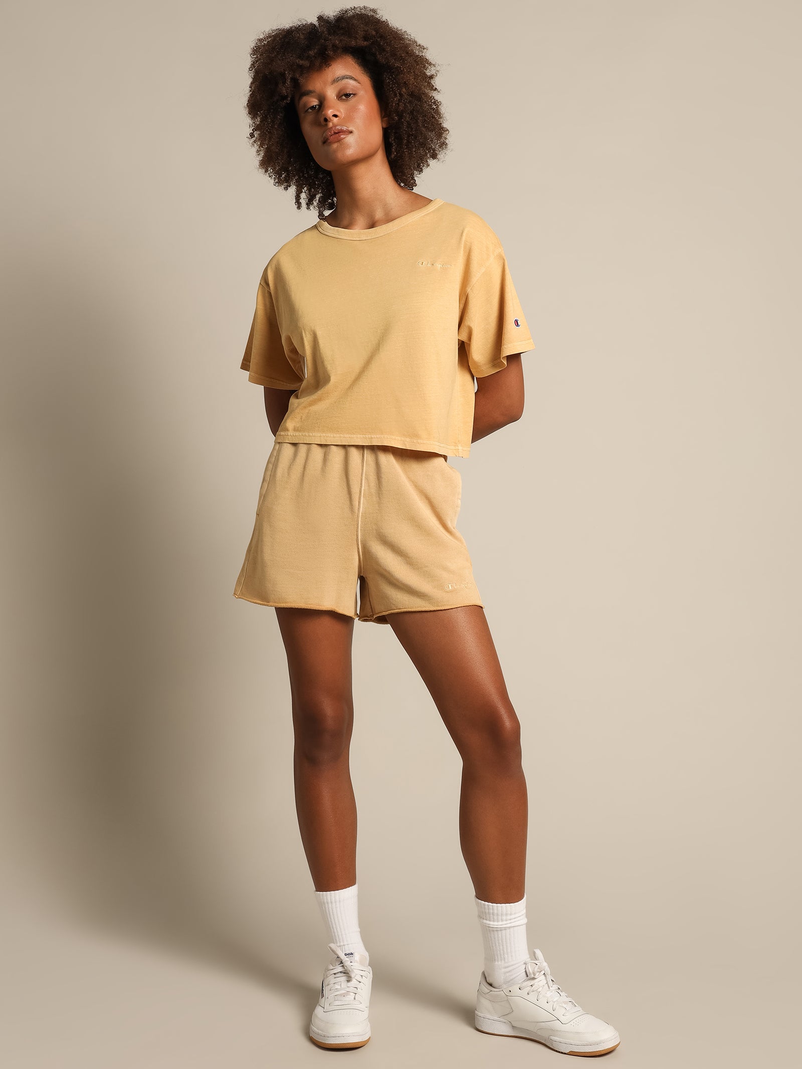 Lightweight Vintage T-Shirt in Gold Buttercup