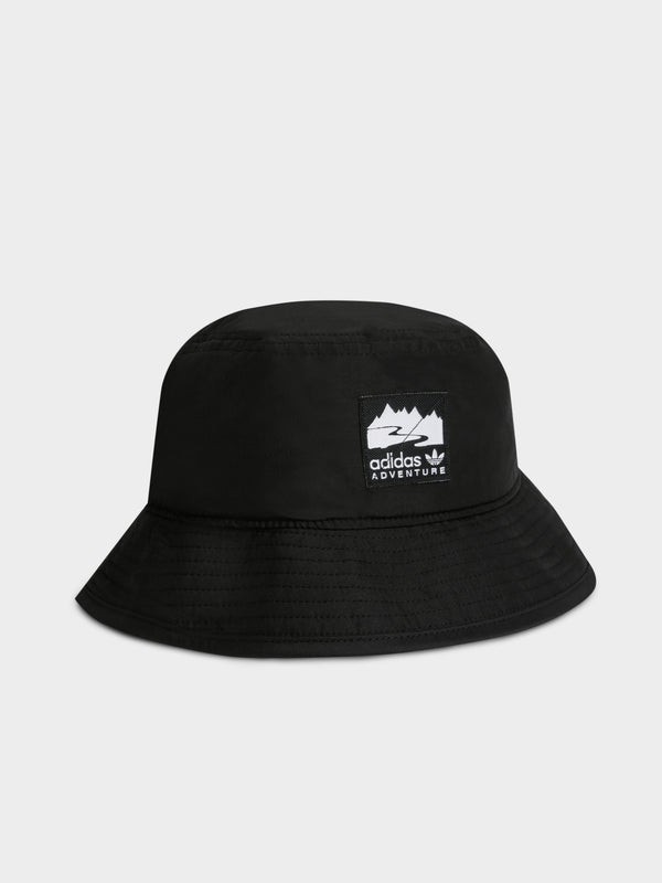 Adidas Adventure Boonie Hat in Black Black | Glue Store