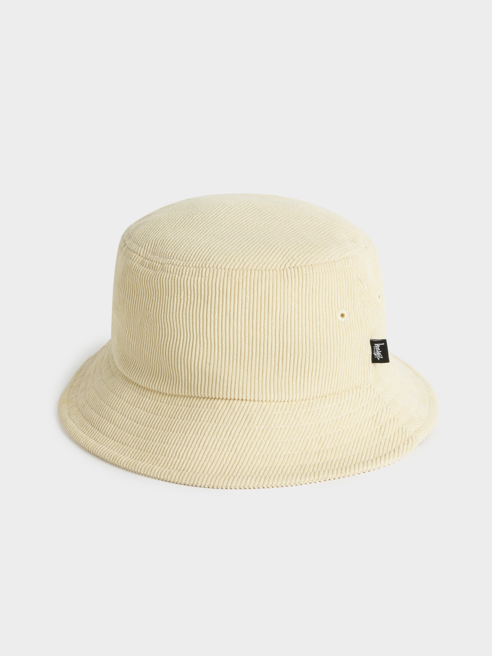 Graffiti Cord Bucket Hat in Yellow