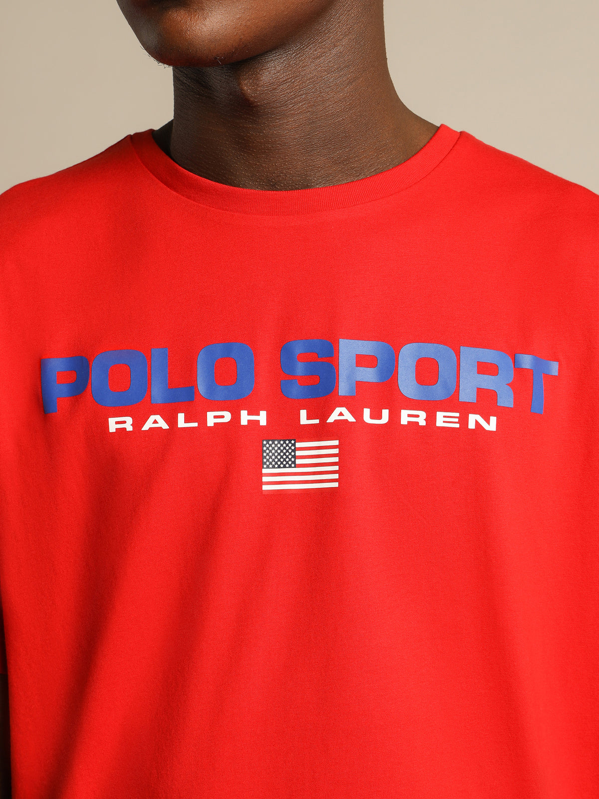 Polo Ralph Lauren Polo Sport Jersey T-Shirt in Red | Red