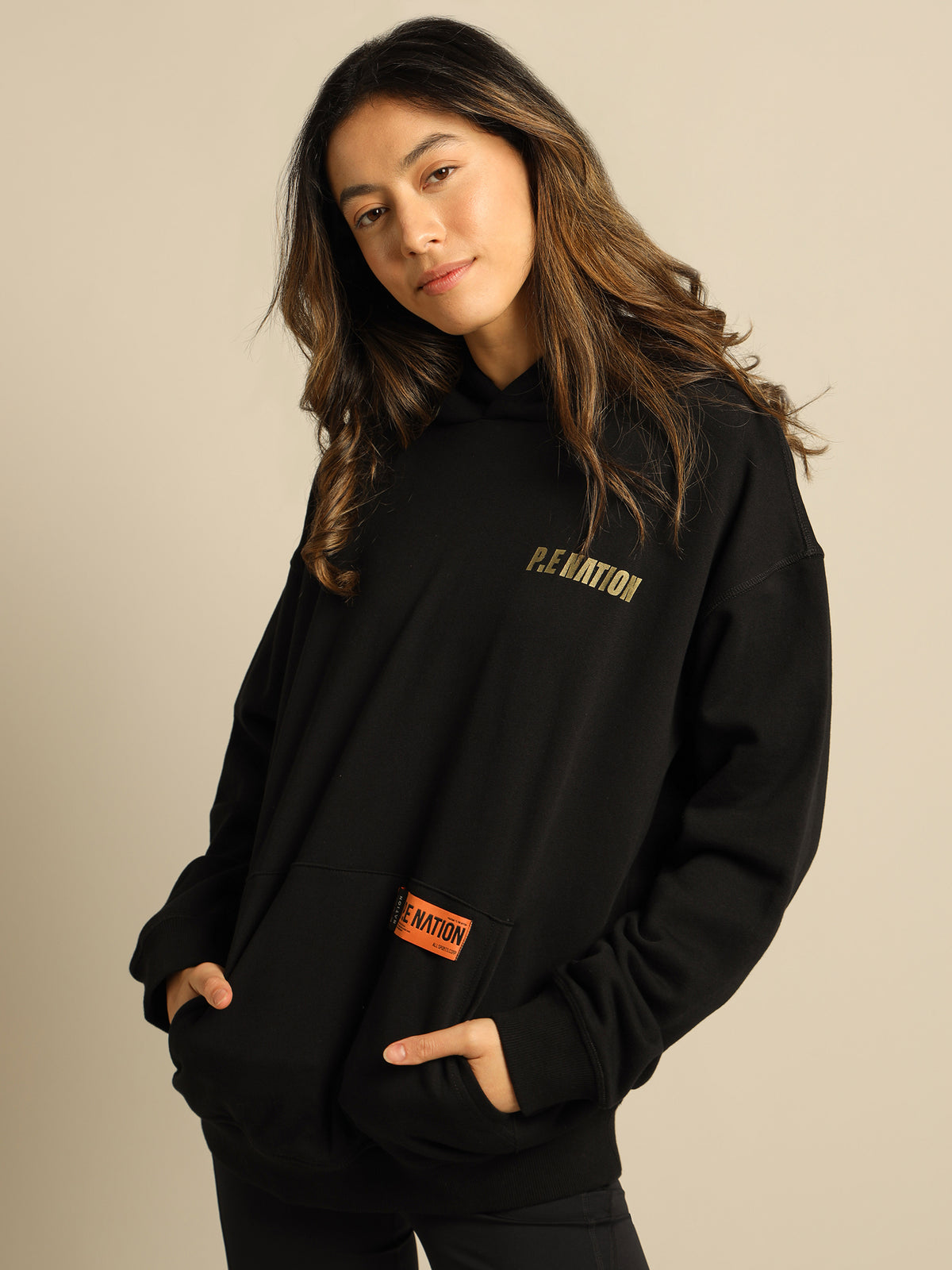 Pe Nation Overtake Hoodie in Black | Black