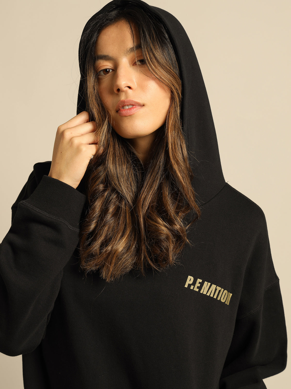 Pe Nation Overtake Hoodie in Black | Black