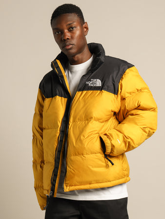 North face nuptse store 1996 yellow