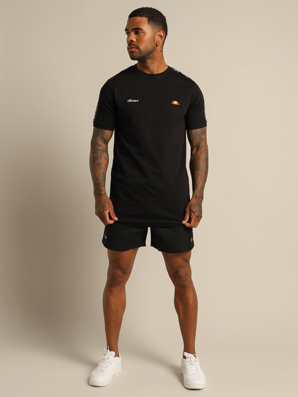 Ellesse Fede T Shirt In Black Black Glue Store