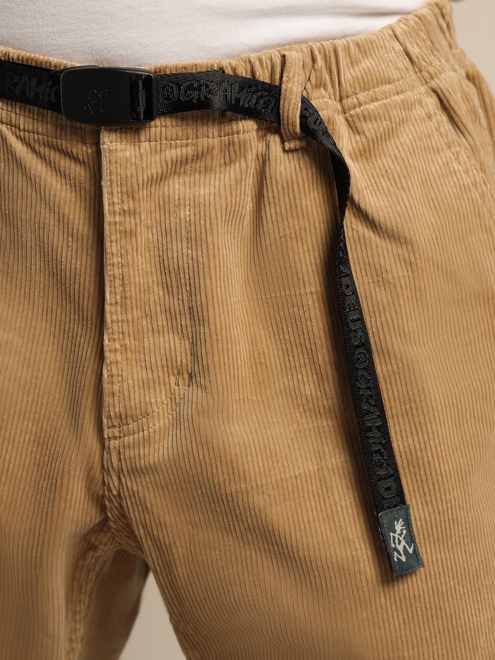 Gramicci x Deus Long Cord Pants in Beige