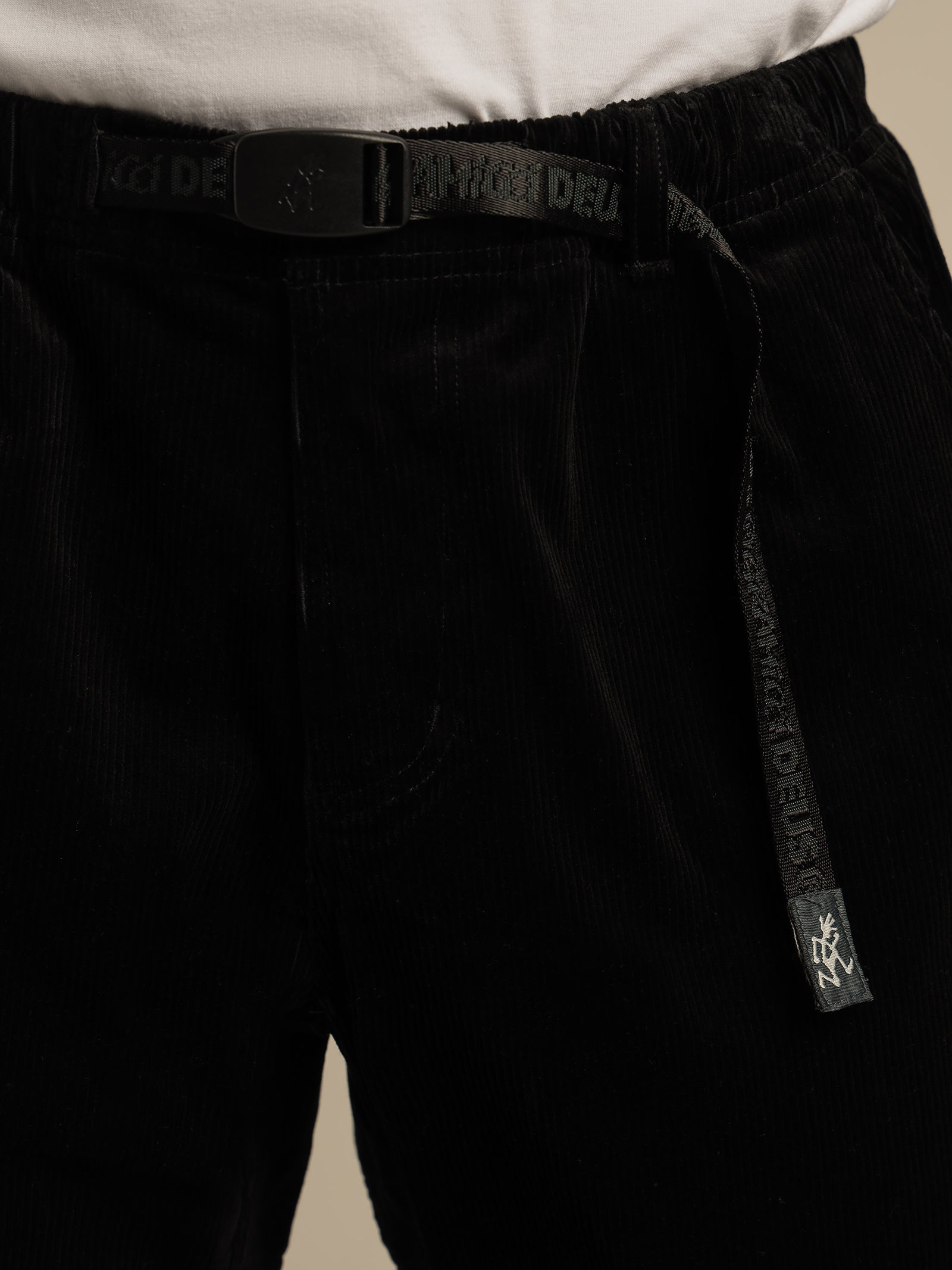 Gramicci x Deus Long Cord Pants in Black