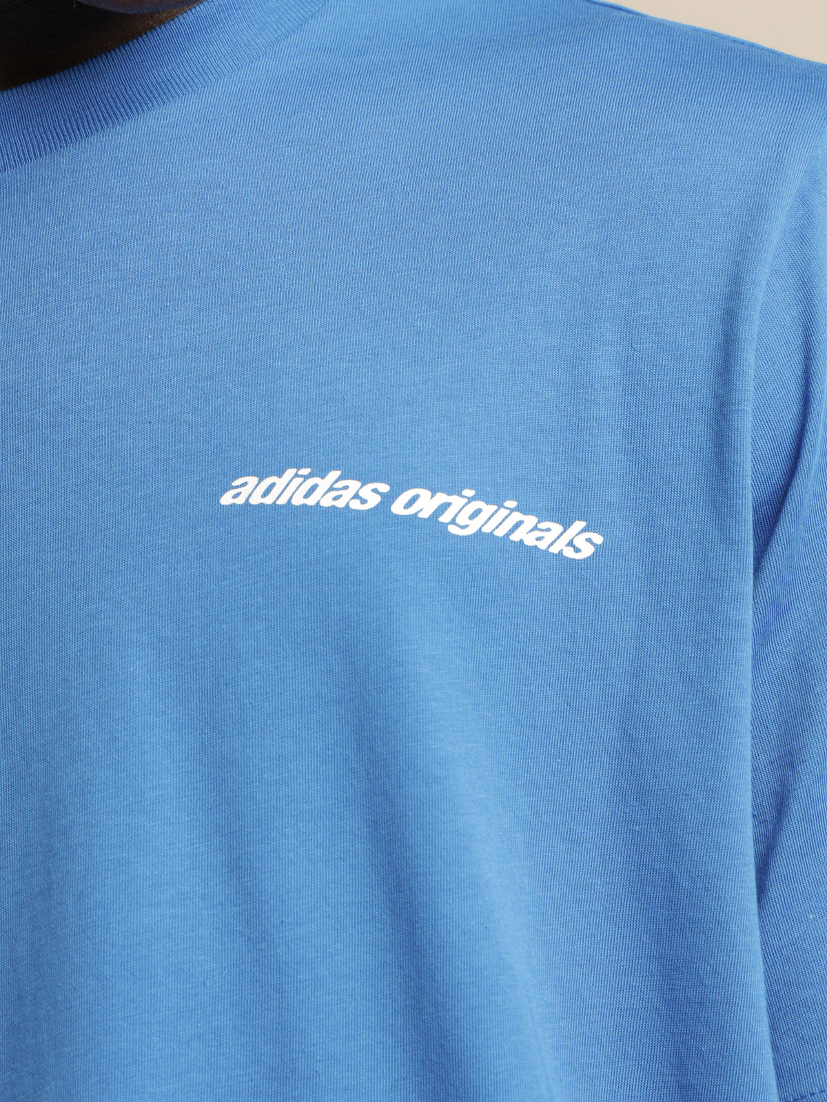 Adidas Graphics Y2K T-Shirt in Blue Bird | Blue