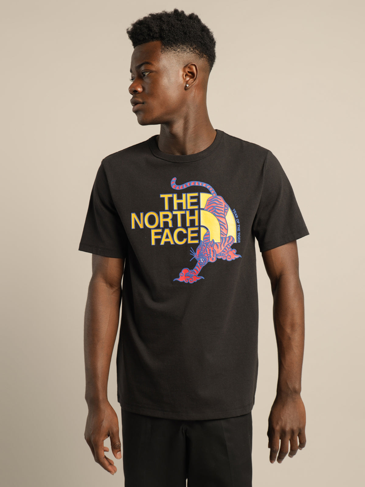 The North Face CNY Recycled T-Shirt in Black | Black