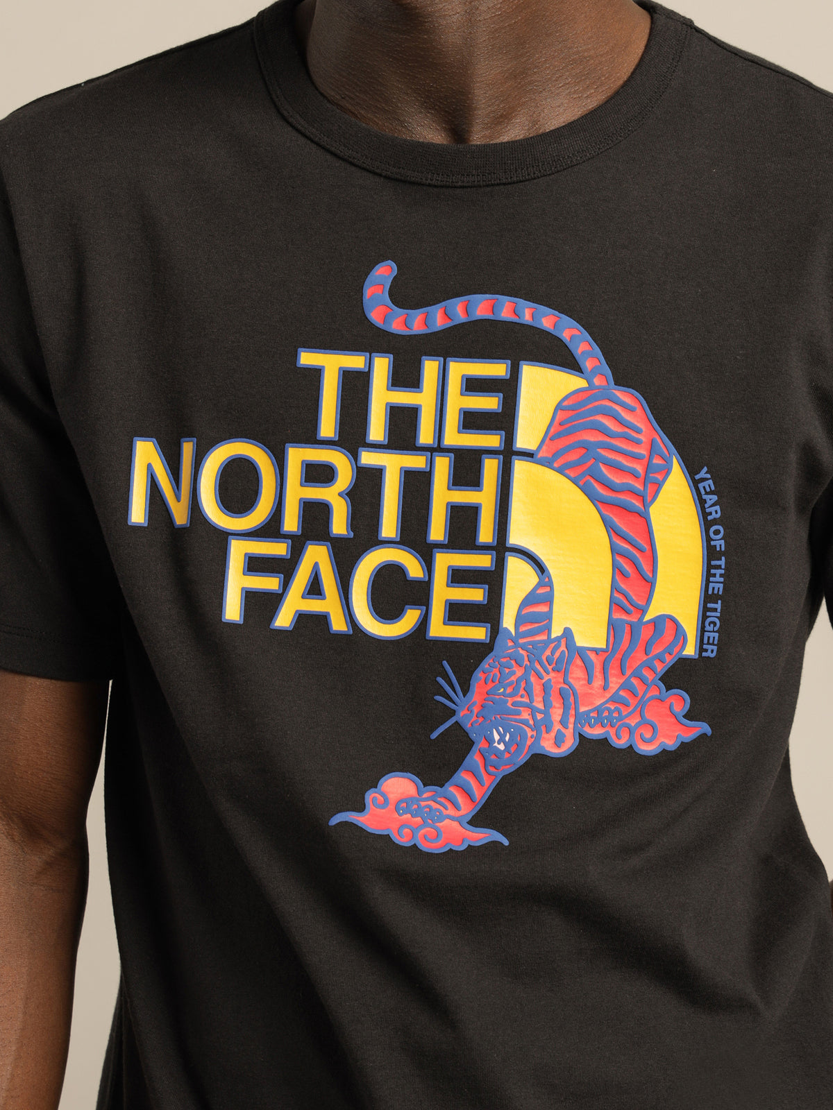 The North Face CNY Recycled T-Shirt in Black | Black