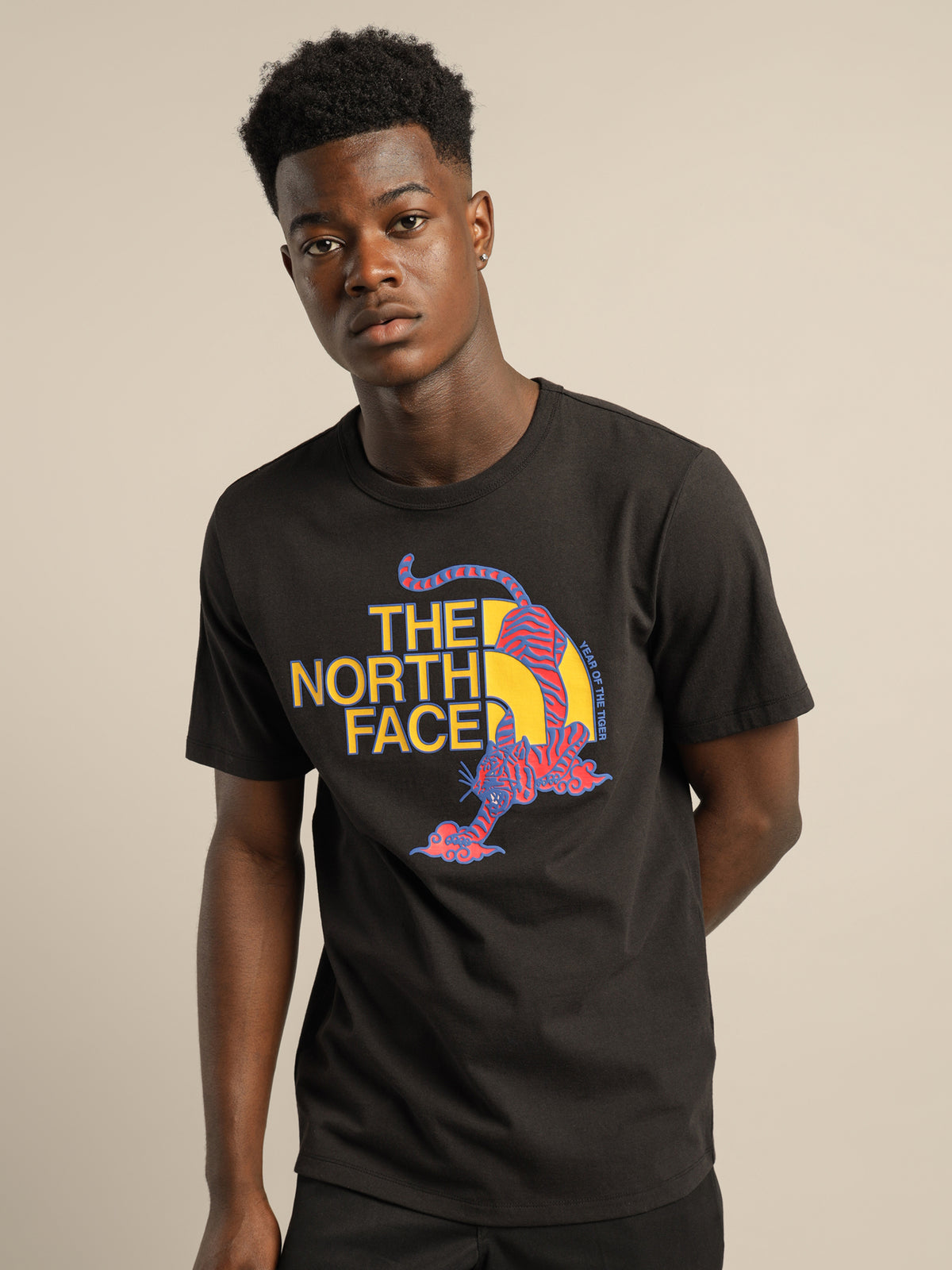 The North Face CNY Recycled T-Shirt in Black | Black