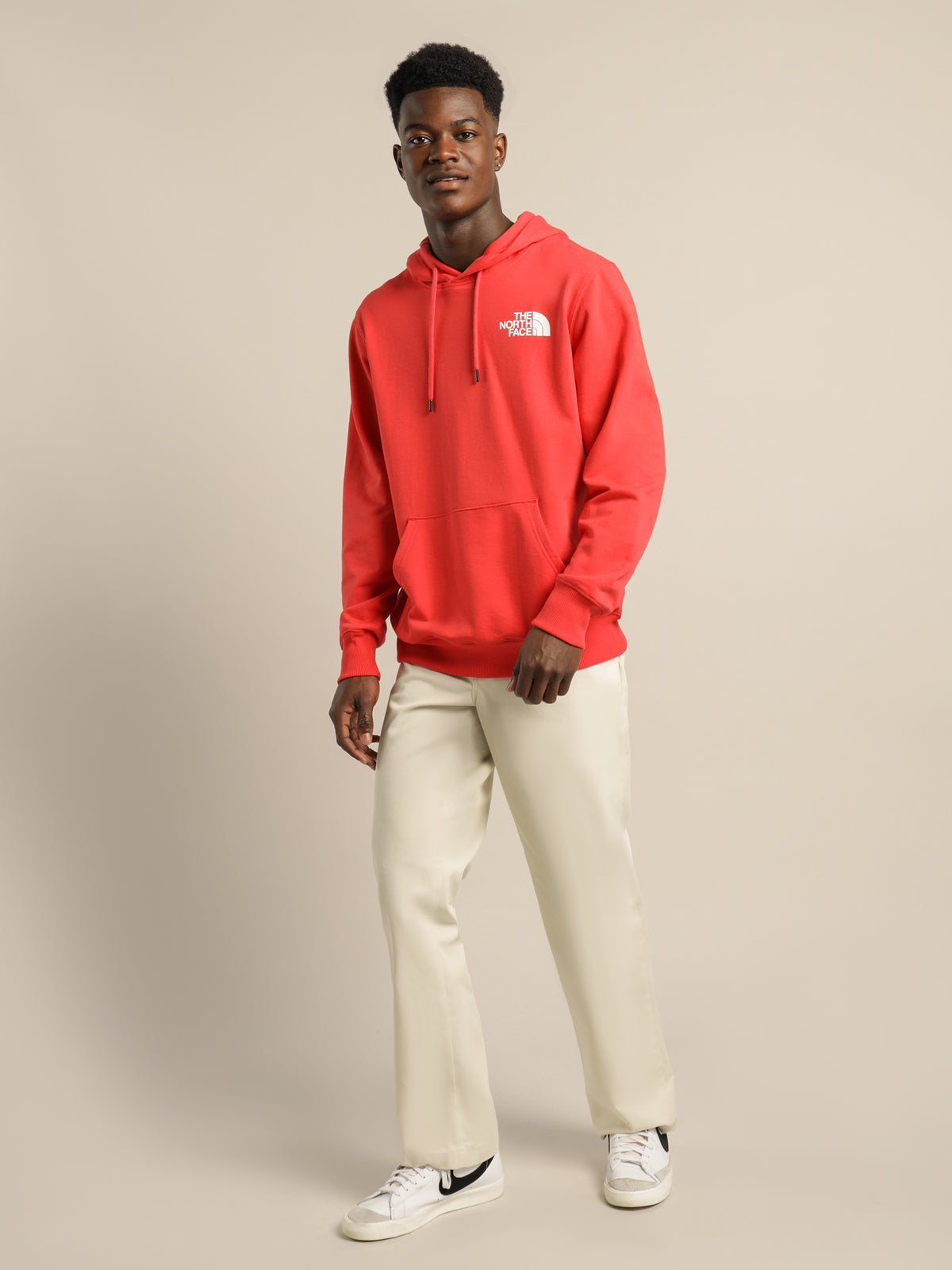 The North Face CNY Recycled Pullover Hoodie in Red | S