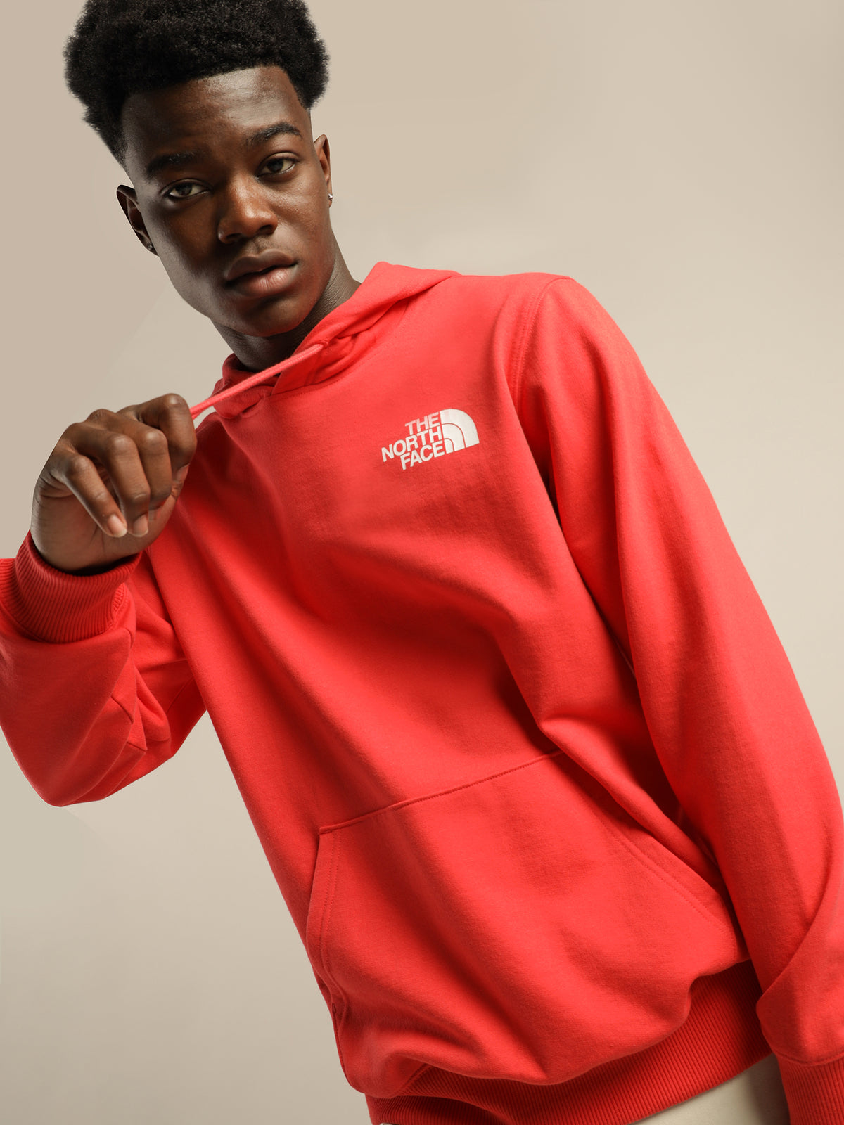 The North Face CNY Recycled Pullover Hoodie in Red | S