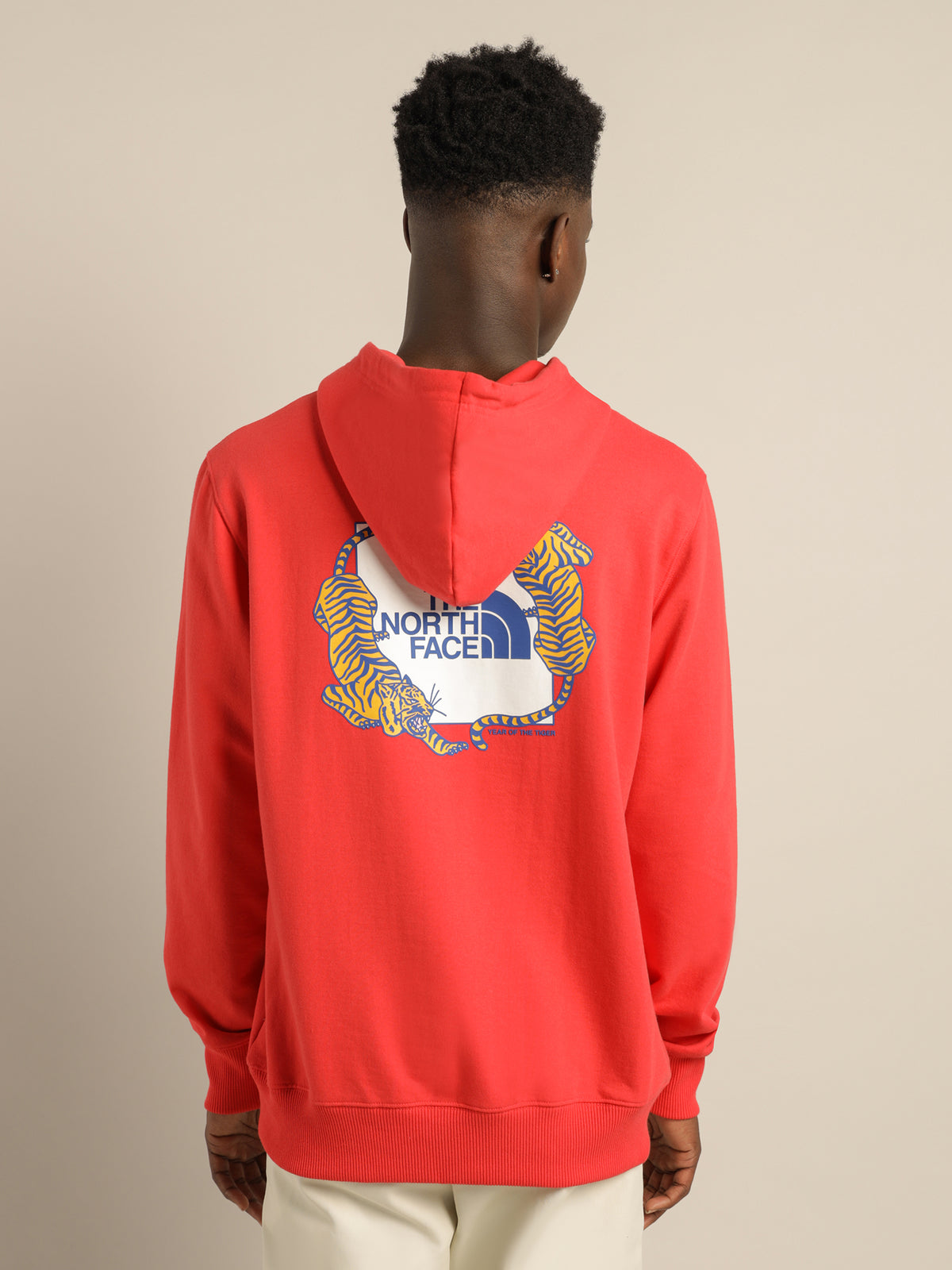 The North Face CNY Recycled Pullover Hoodie in Red | S