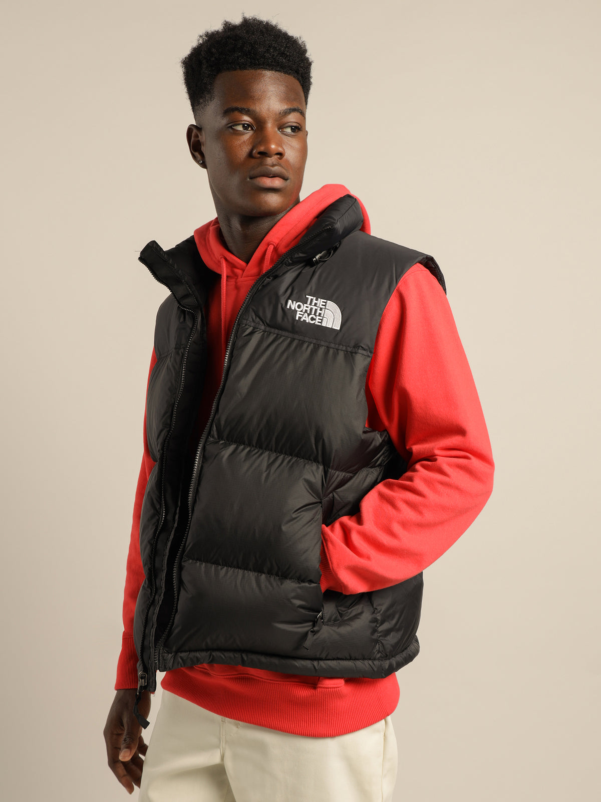 The North Face 1996 Retro Nuptse Vest in Black | Black