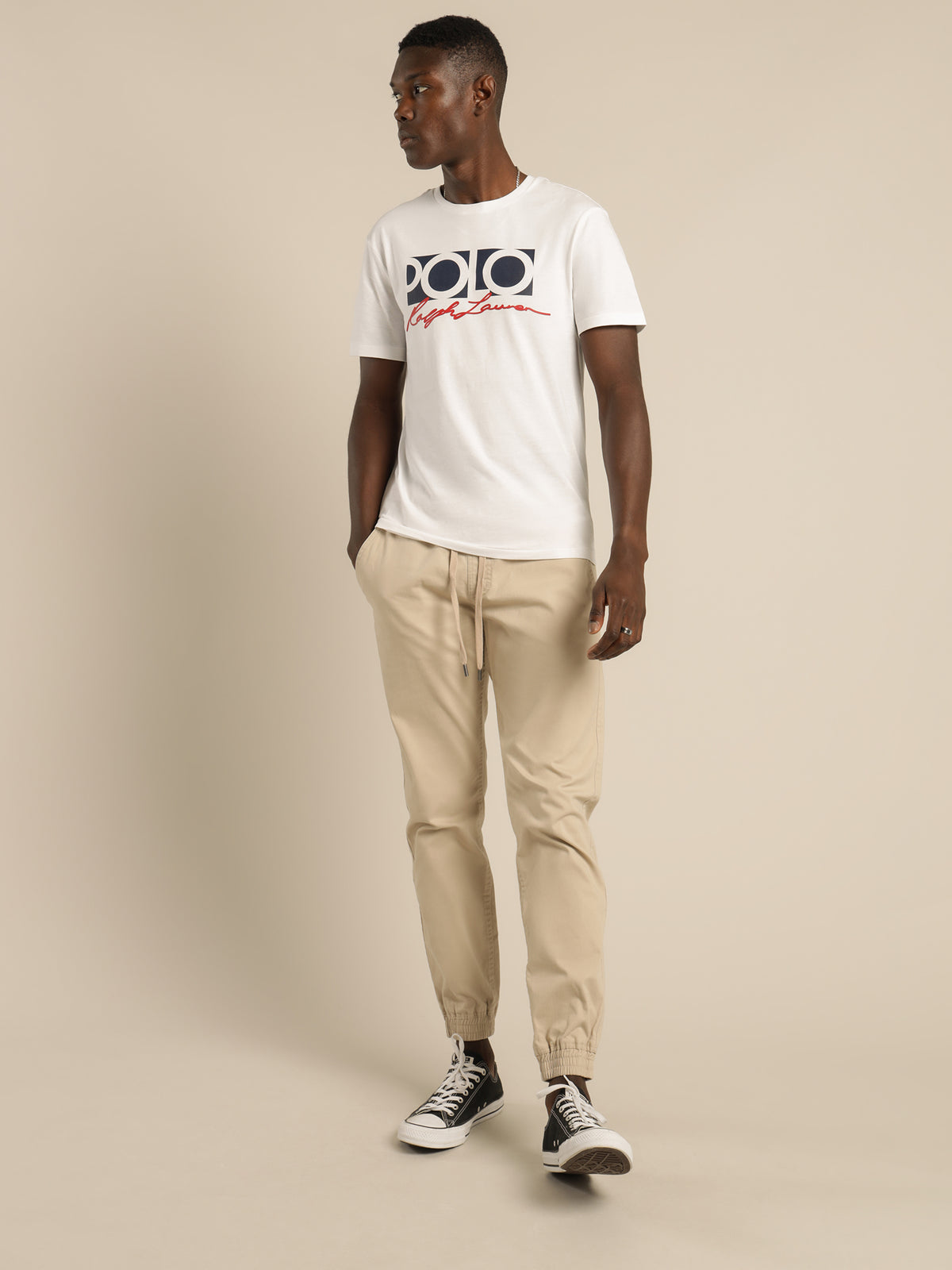 Polo Ralph Lauren Polo Sport Logo T-Shirt in White | White