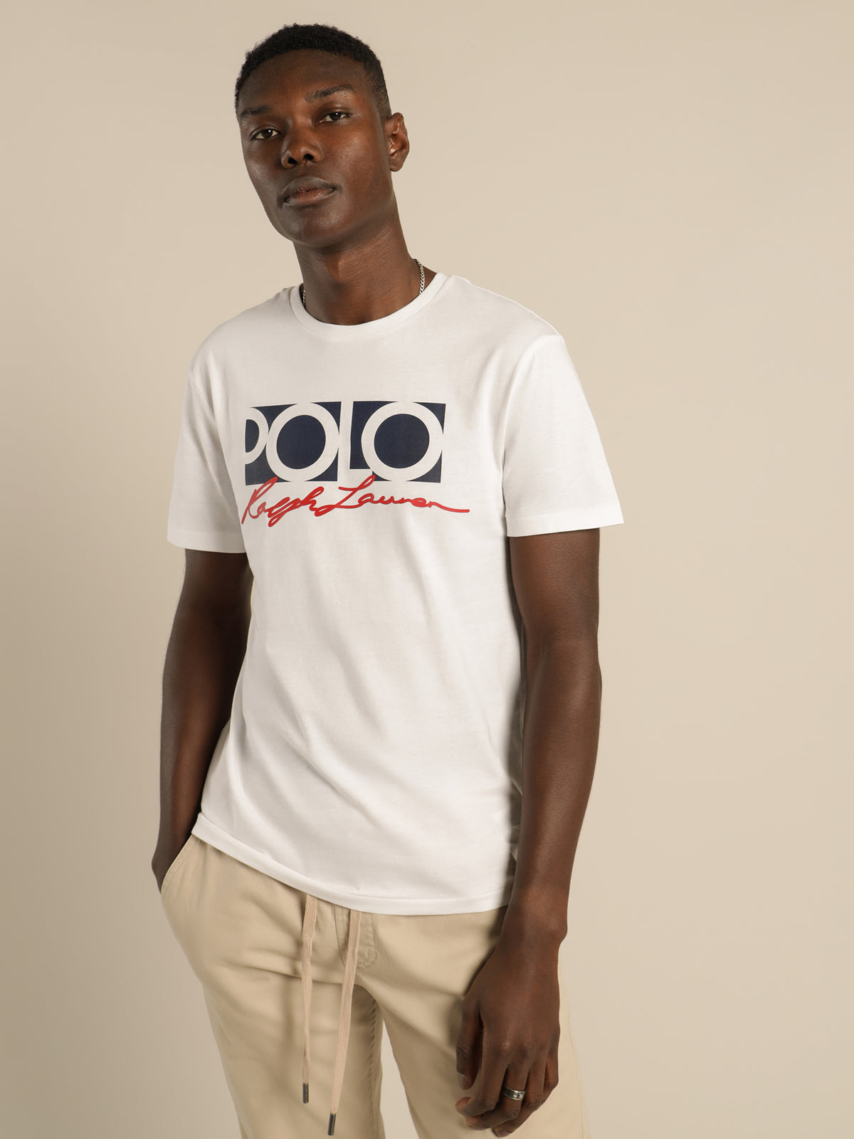 Polo Ralph Lauren Polo Sport Logo T-Shirt in White | White