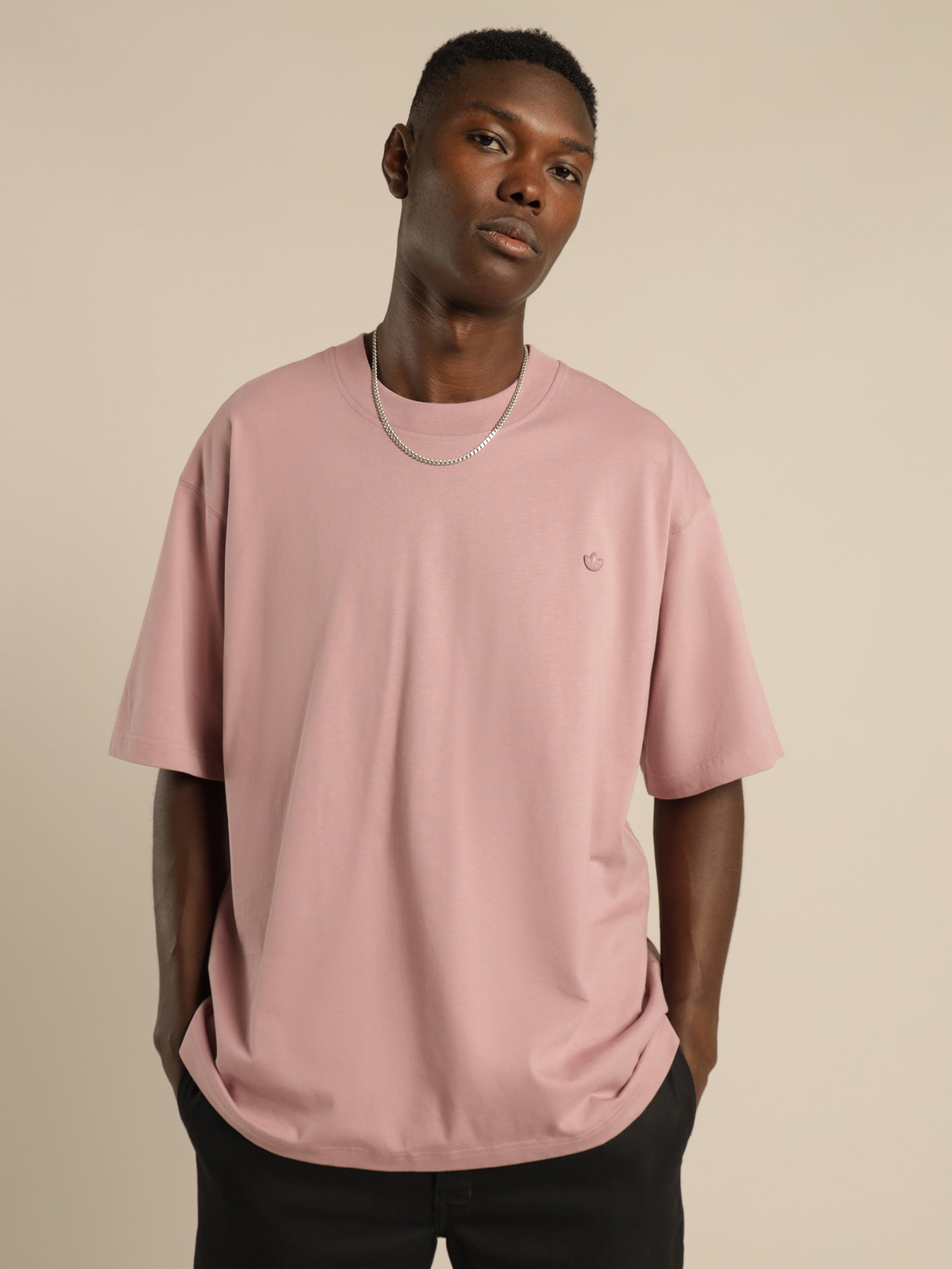 Adicolor Trefoil T-Shirt in Pink