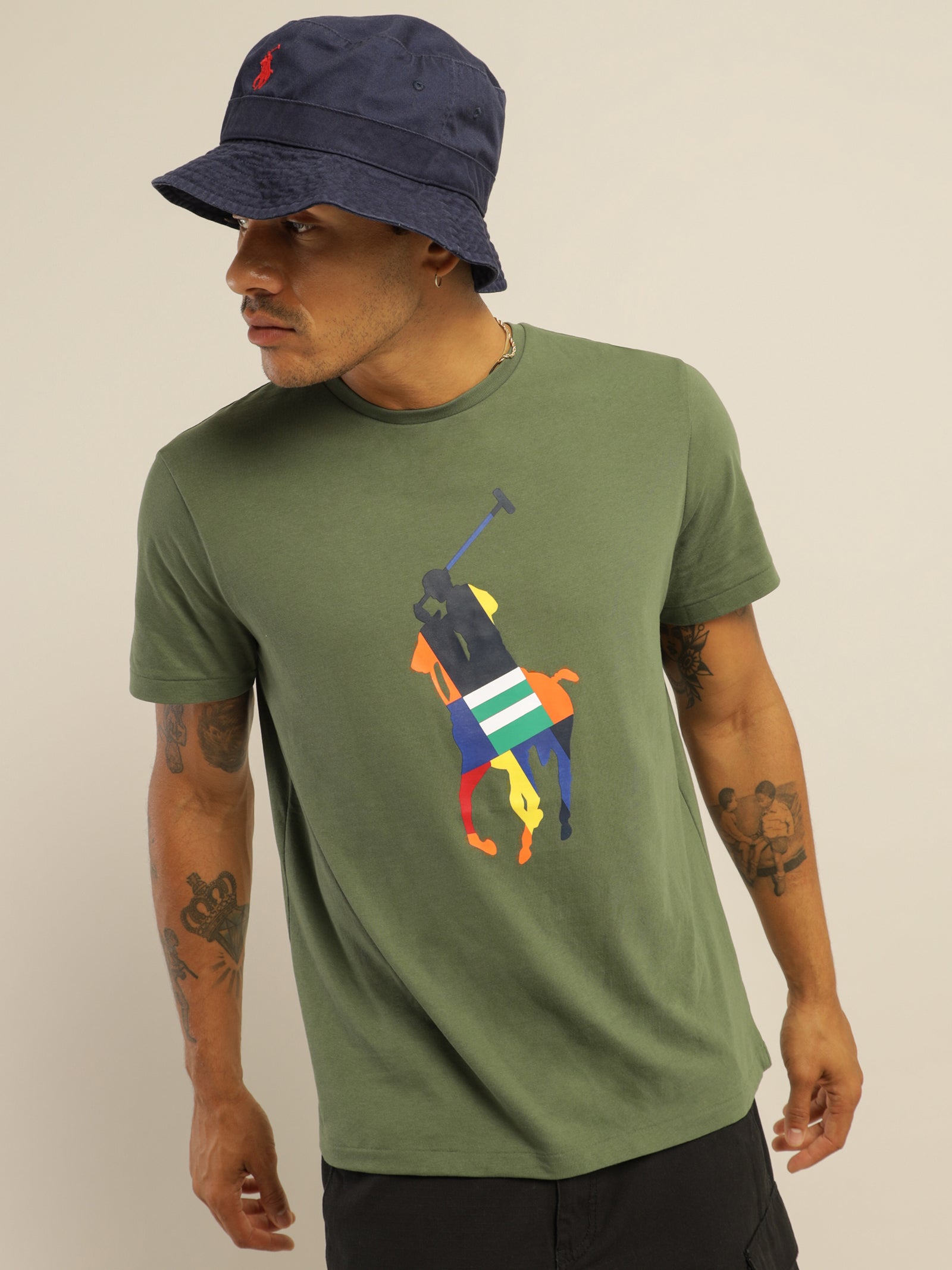 Polo Big Pony T-Shirt in Army