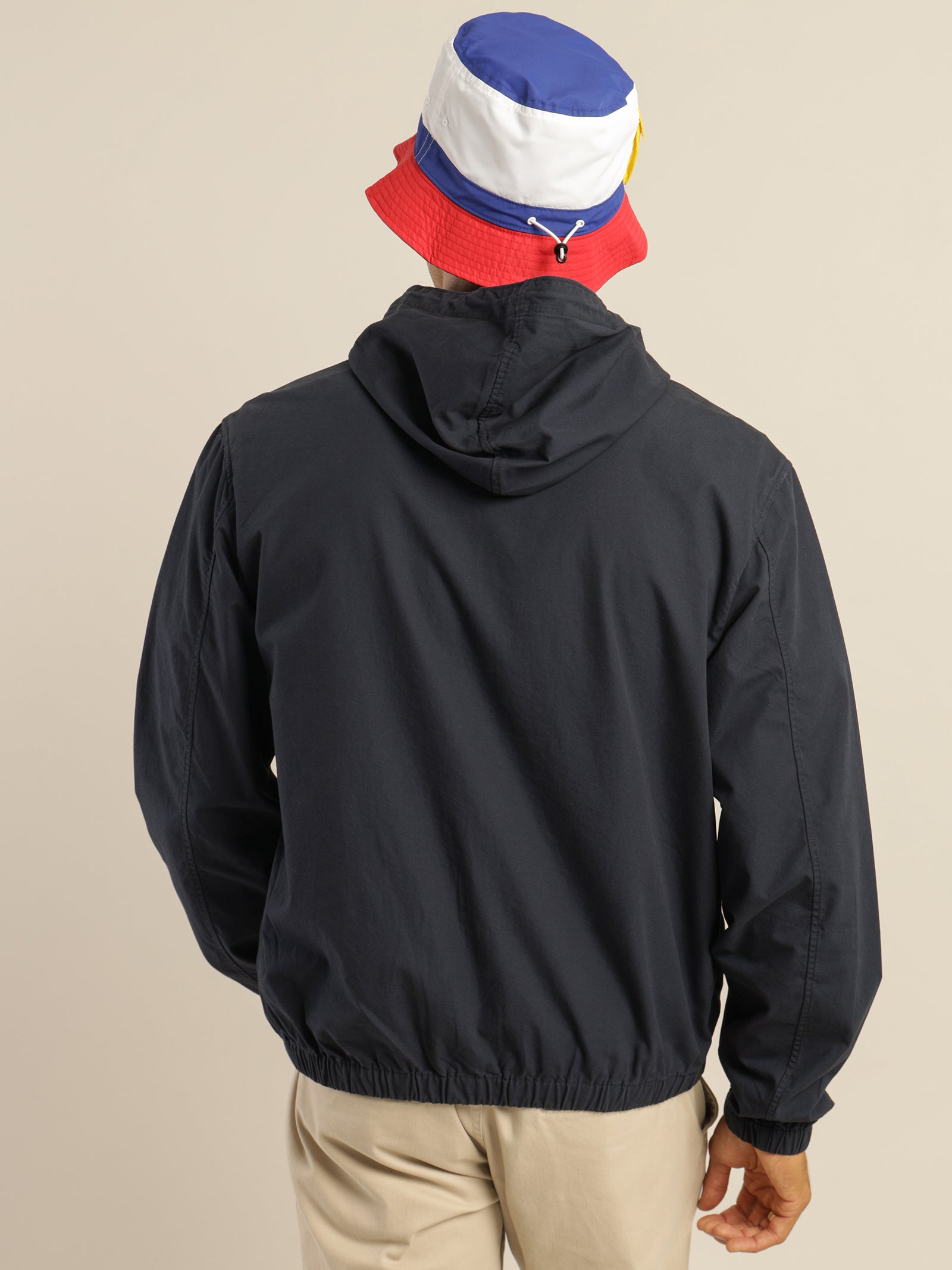 Colt Hood Windbreaker in Navy