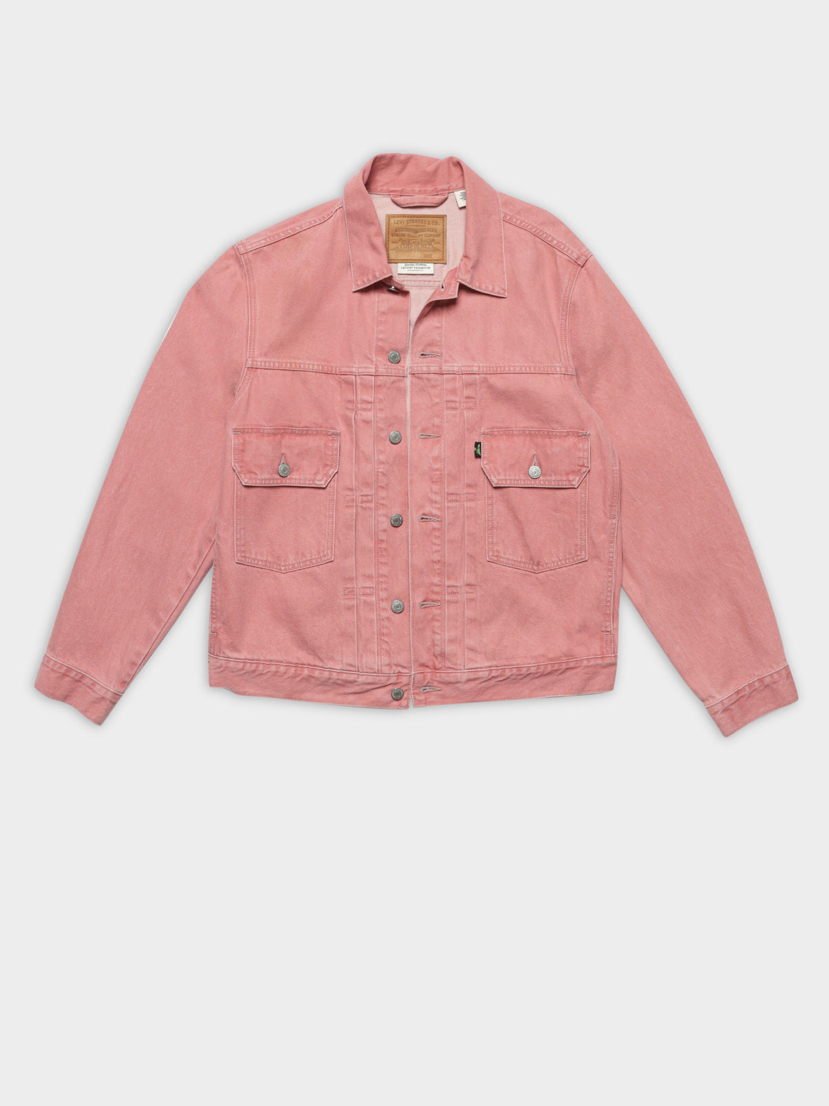 Levis Contemporary Type 2 Trucker Jacket in Pink | S