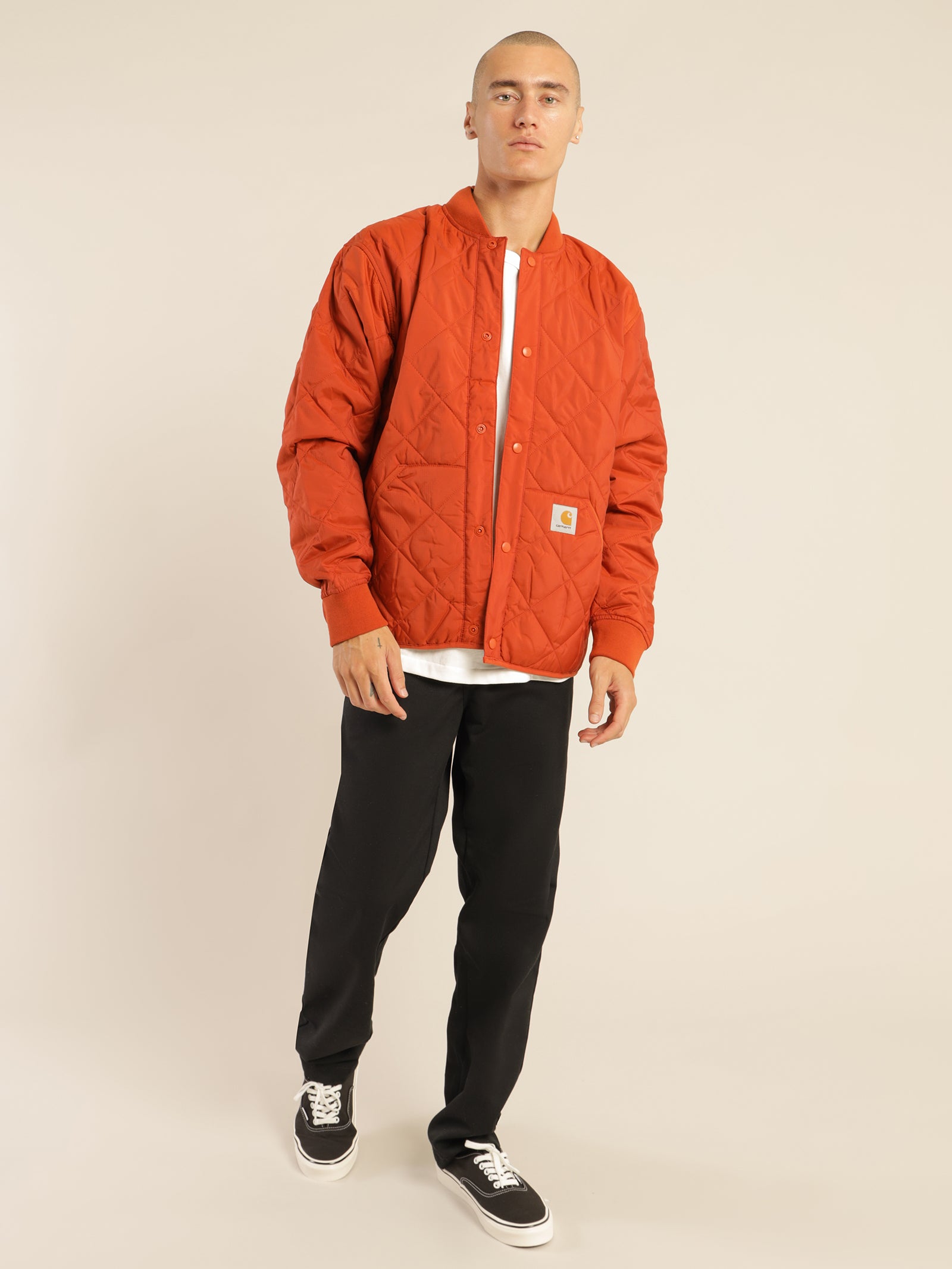 Carhartt men's orange jacket hotsell