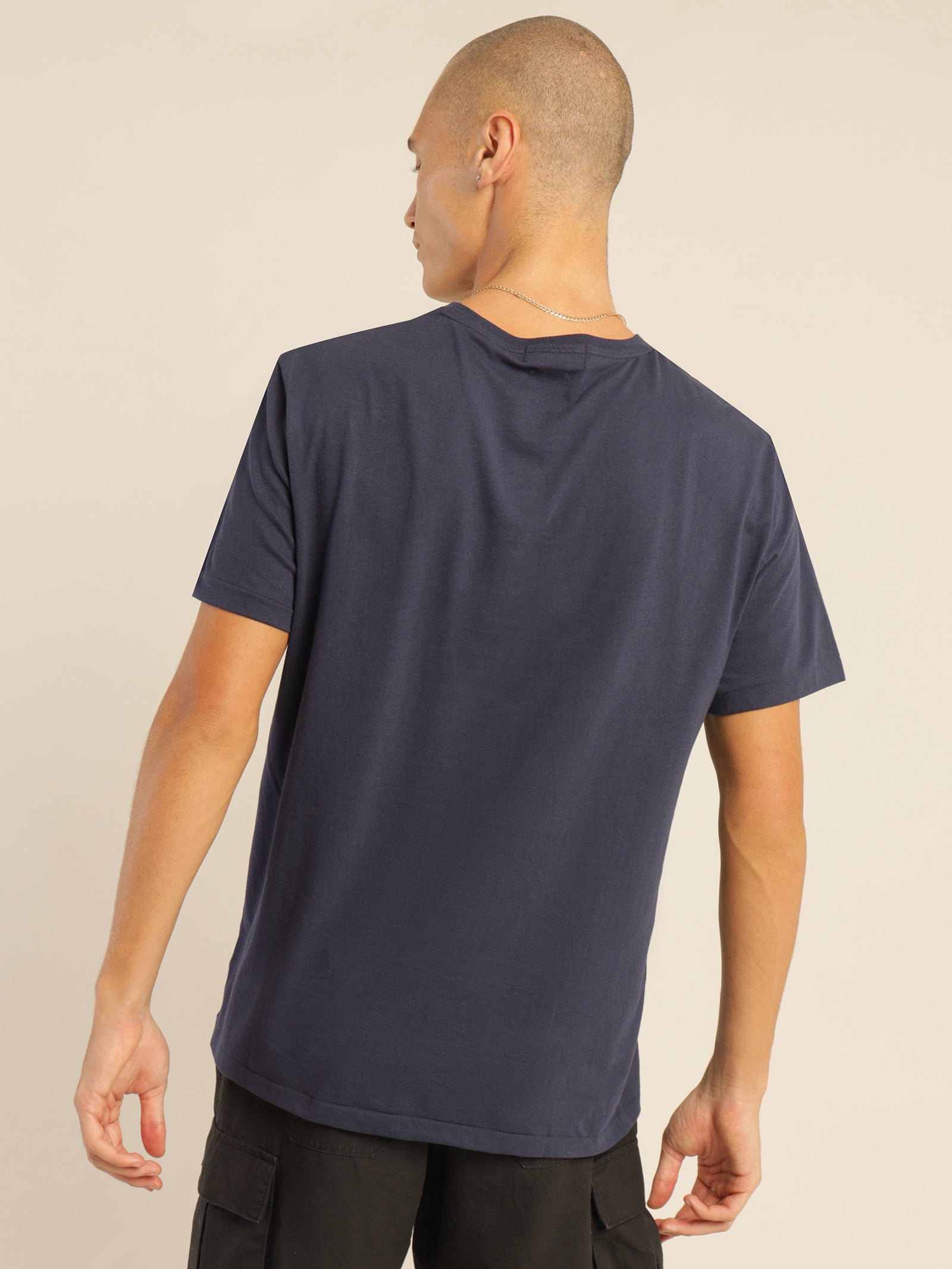 Polo Sport Logo T-Shirt in Newport Navy