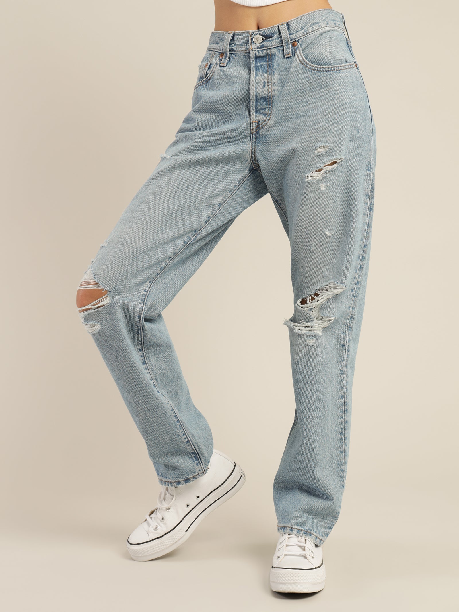 90s 501 Jeans in Sketch Artist Blue (30 length)